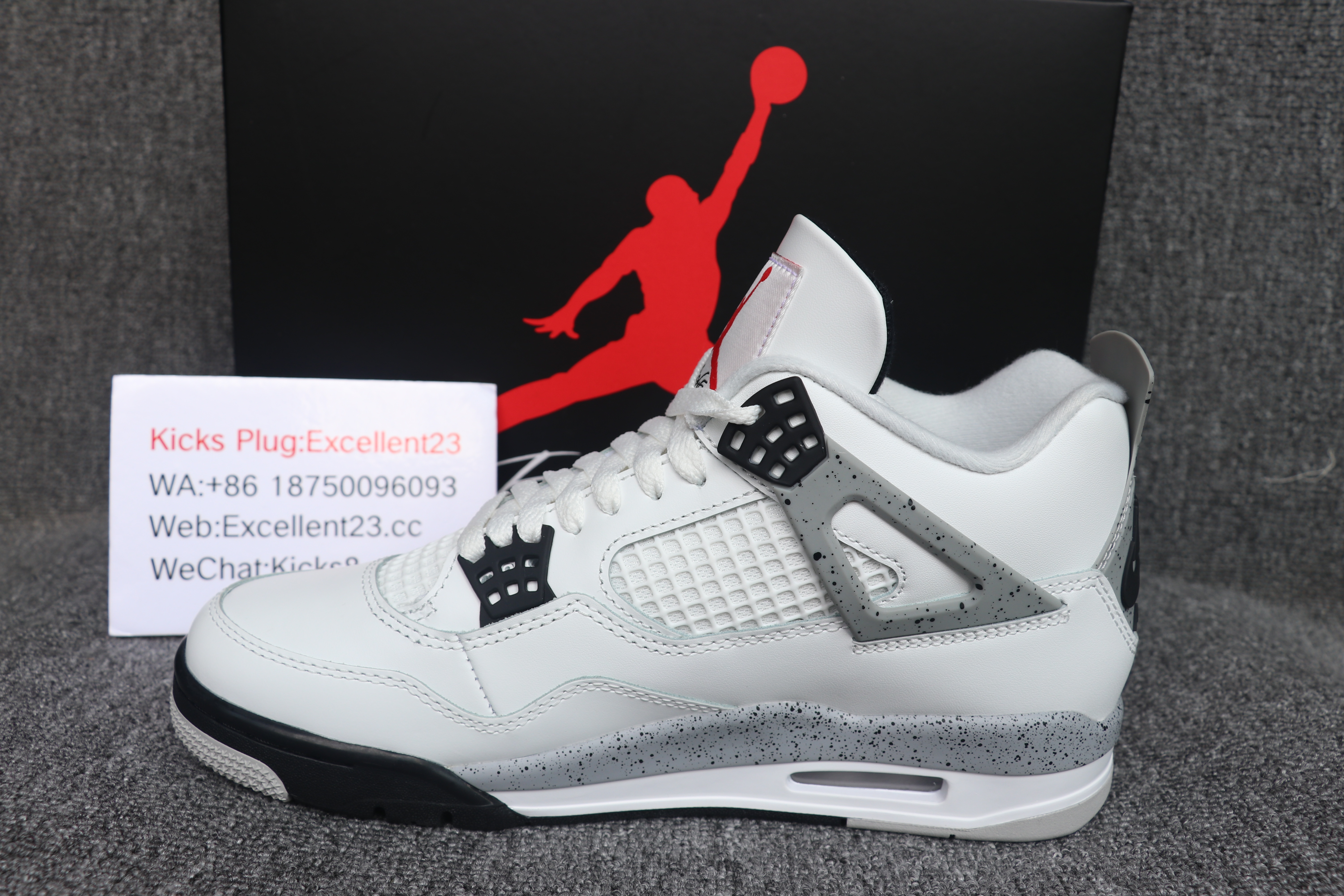 2025Nike Air Jordan 4 White Cement 2025