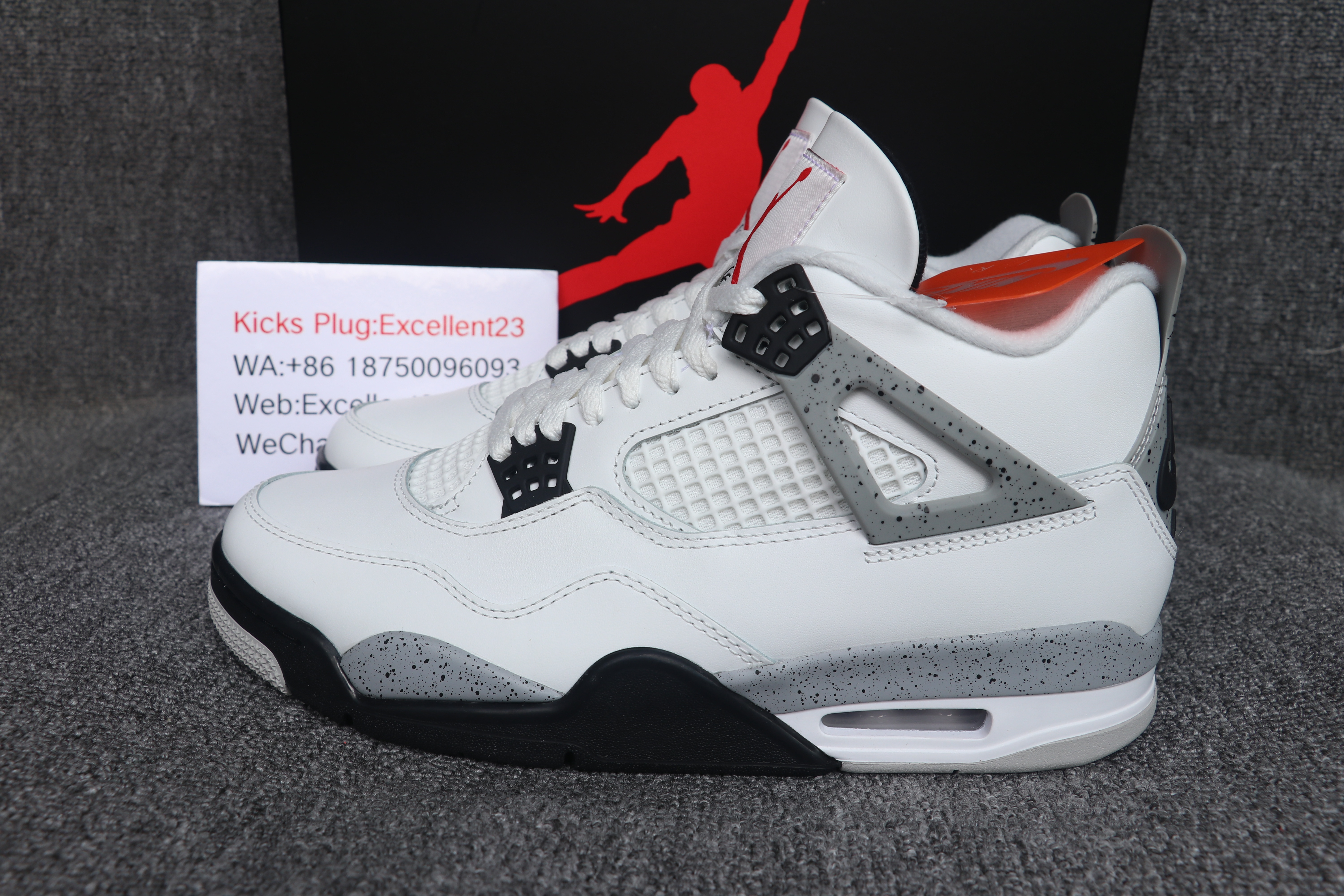 2025Nike Air Jordan 4 White Cement 2025