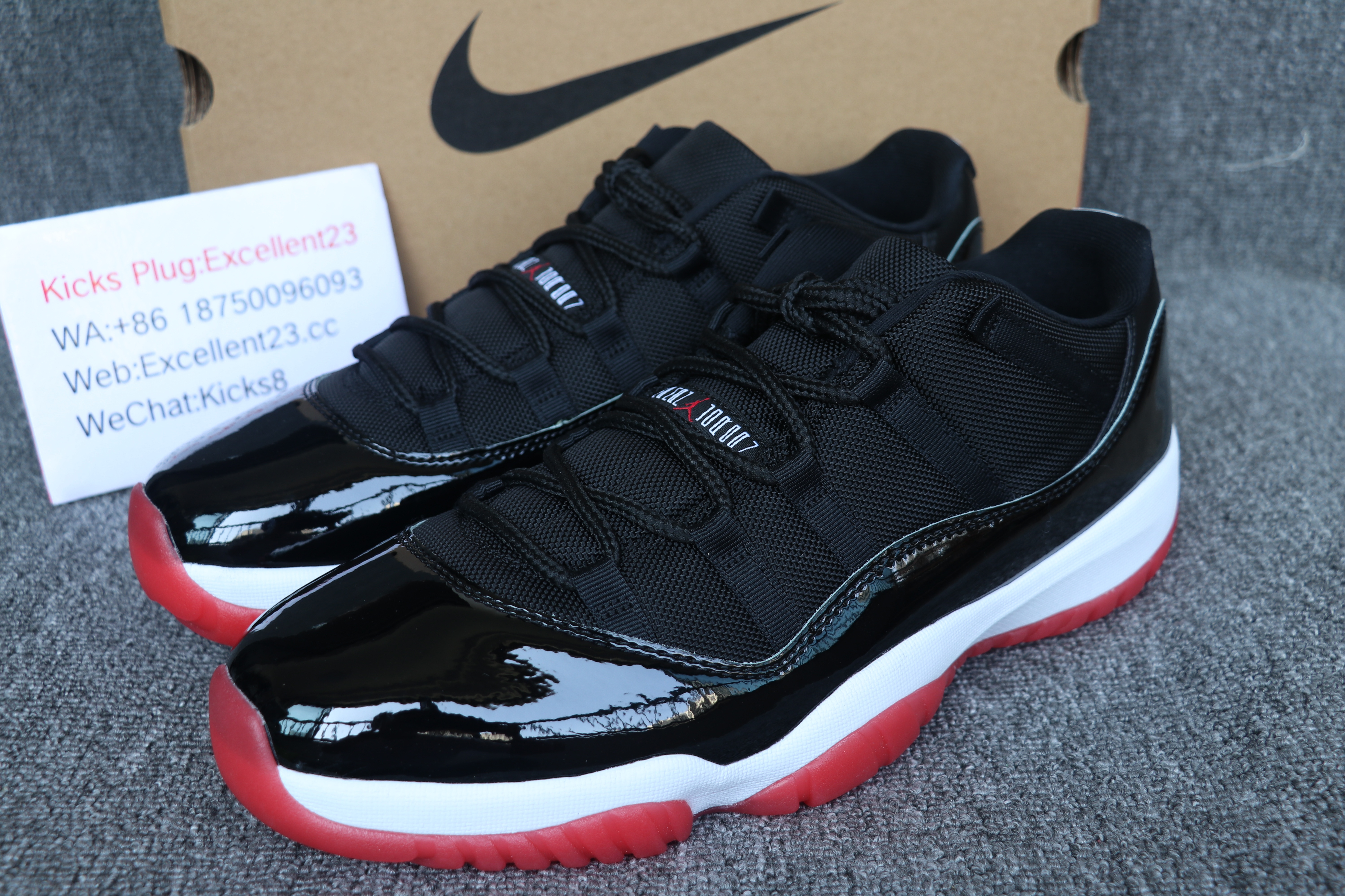 Nike Air Jordan 11 Low Bred 2025