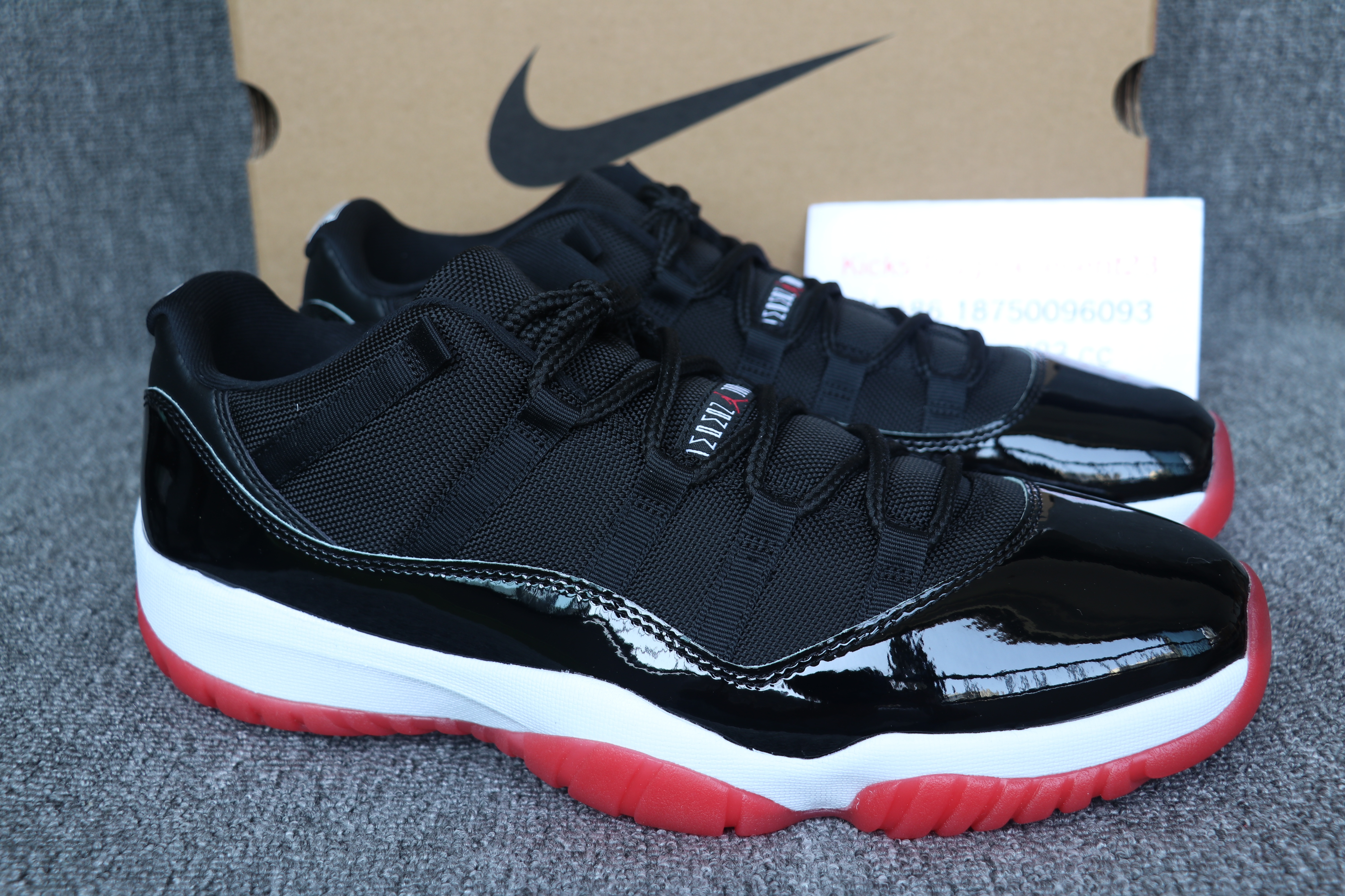 Nike Air Jordan 11 Low Bred 2025