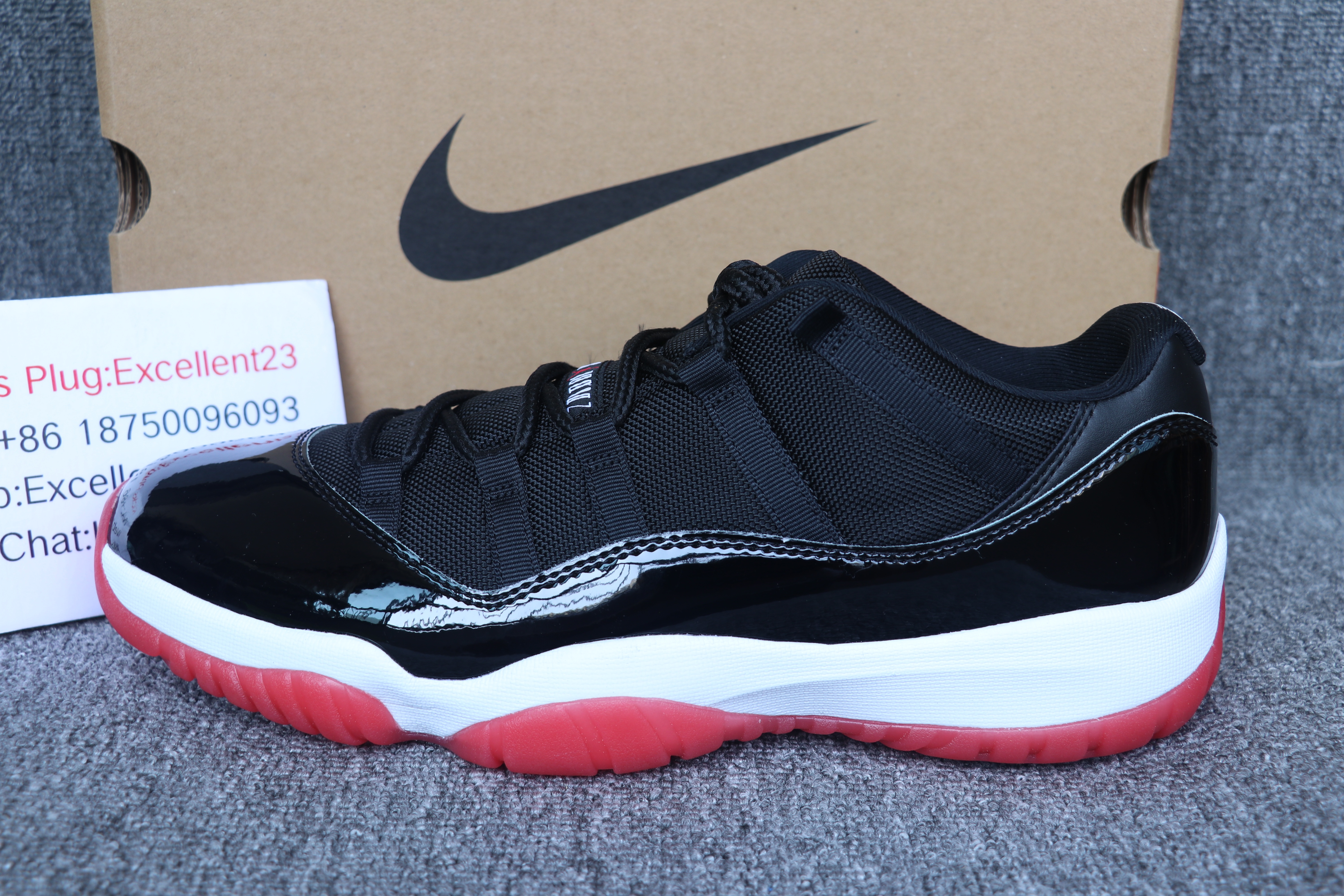 Nike Air Jordan 11 Low Bred 2025