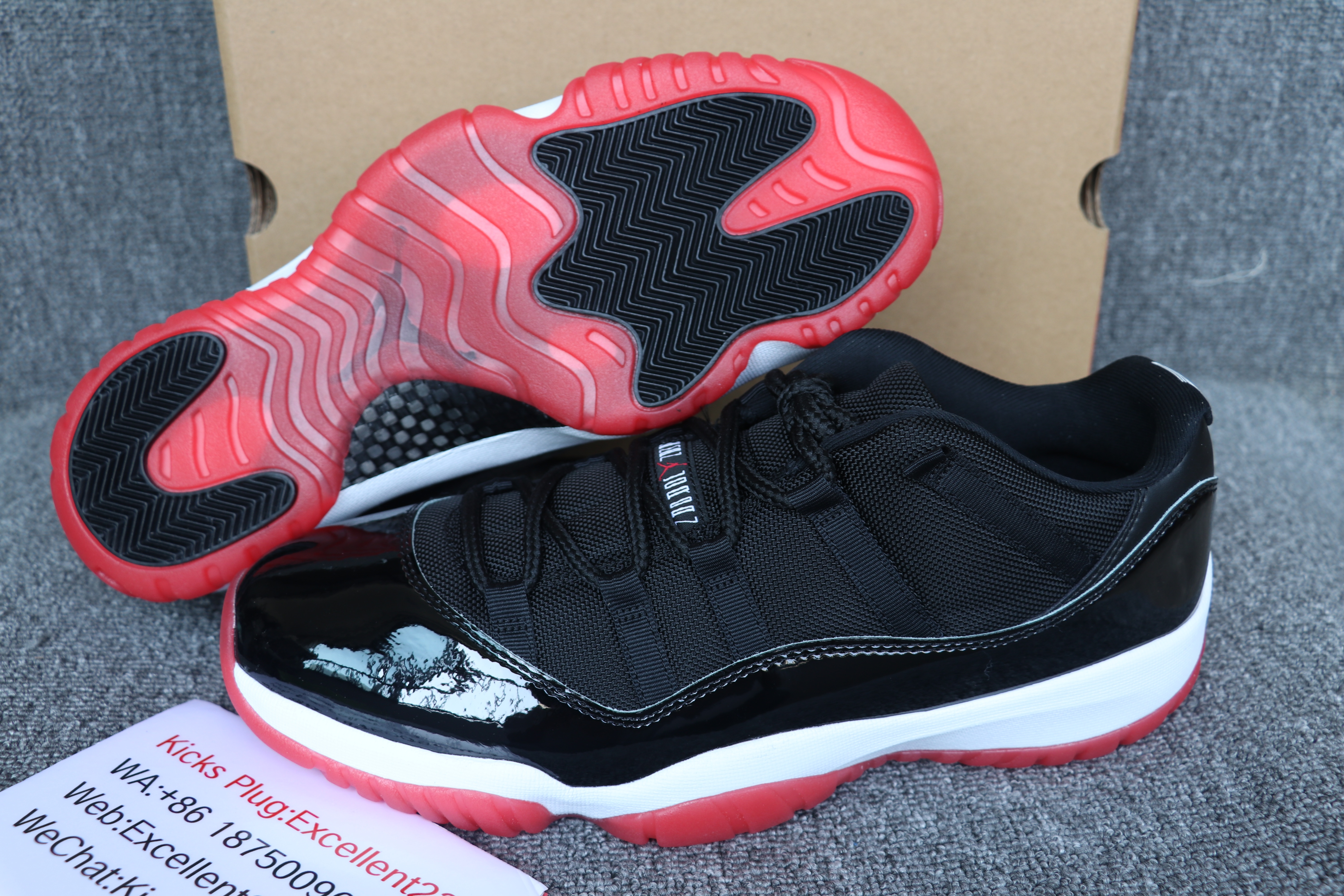 Nike Air Jordan 11 Low Bred 2025