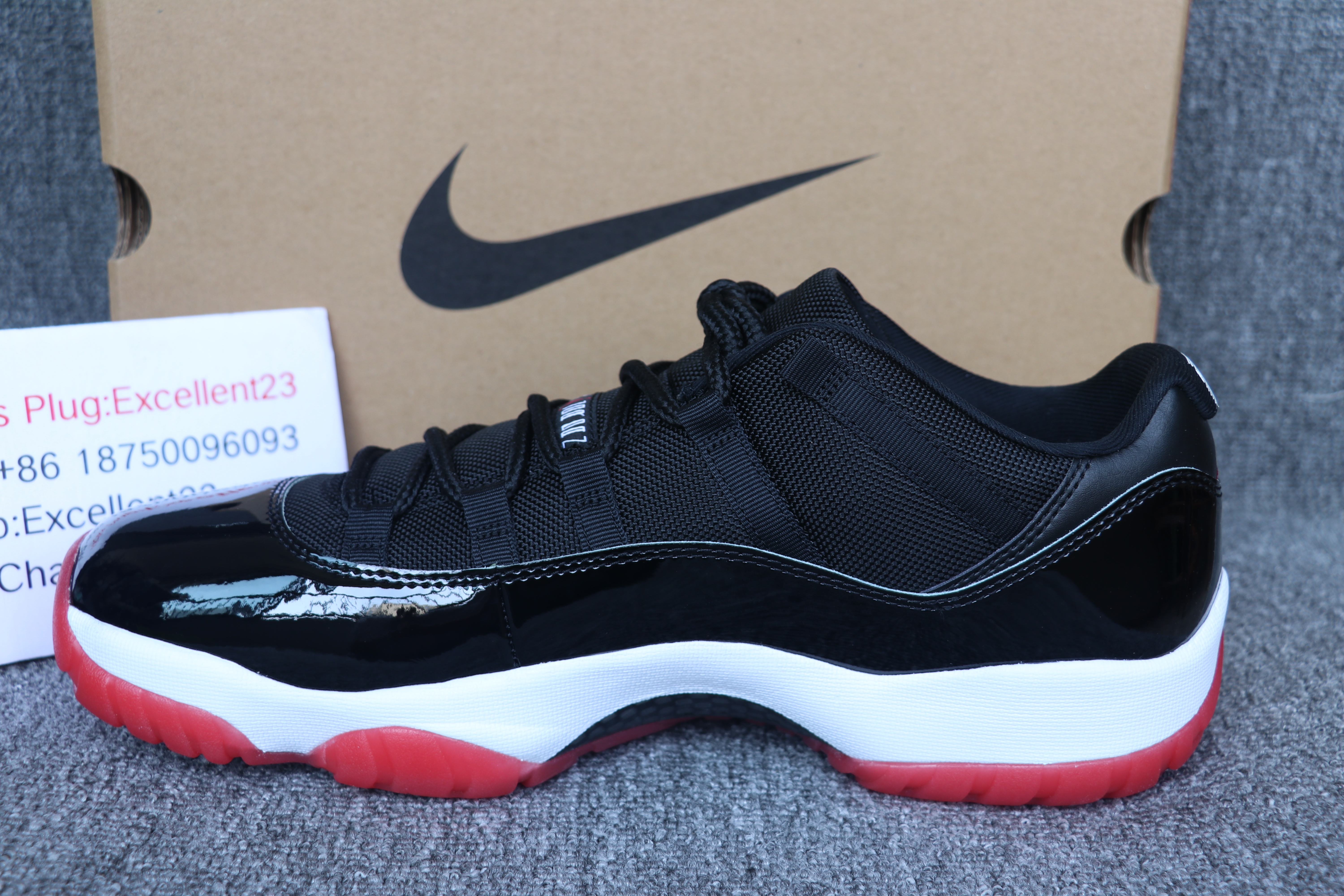 Nike Air Jordan 11 Low Bred 2025