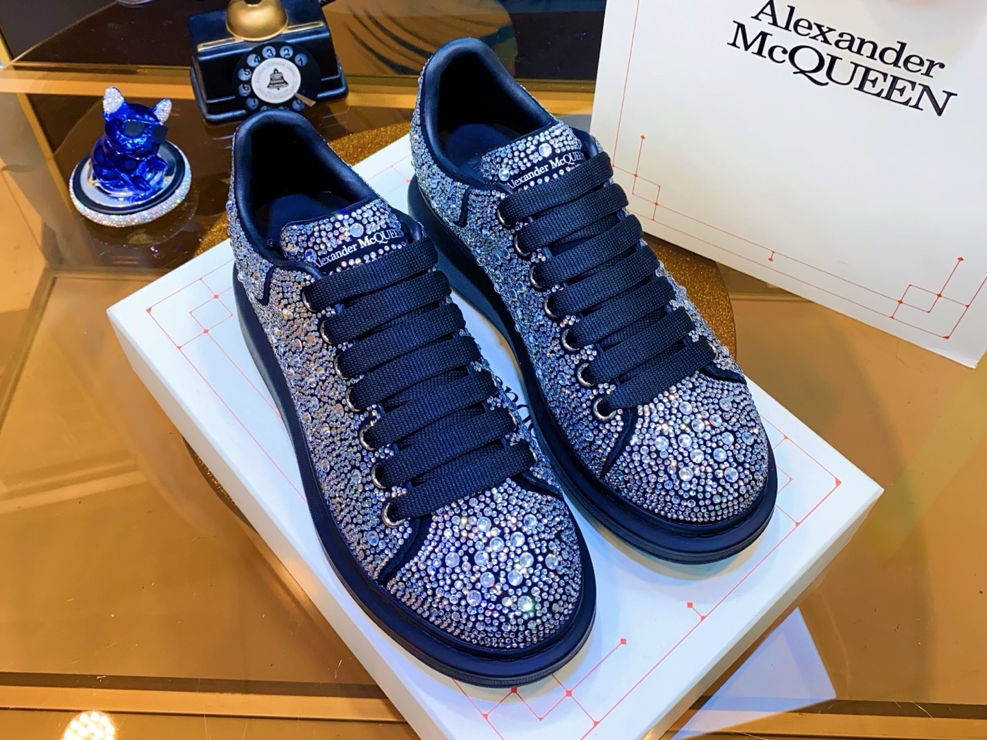 Alexander McQueen MQ Diamonds Shoes