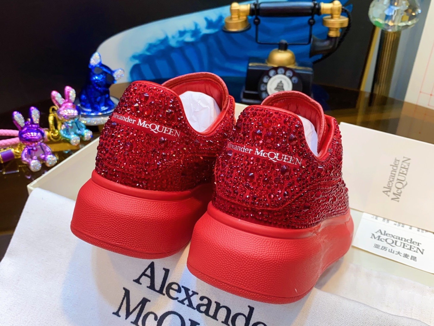 Alexander McQueen MQ Diamonds Shoes