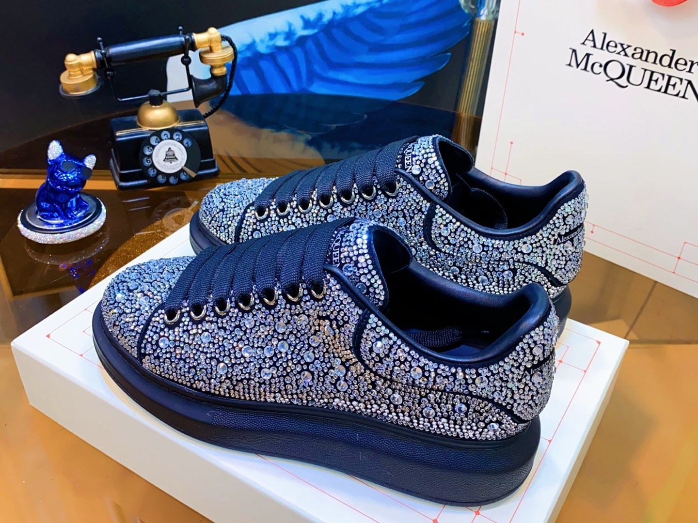 Alexander McQueen MQ Diamonds Shoes
