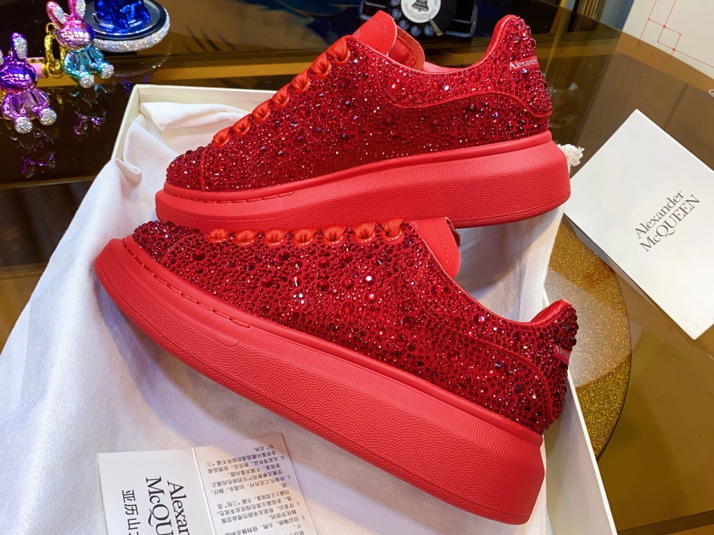 Alexander McQueen MQ Diamonds Shoes