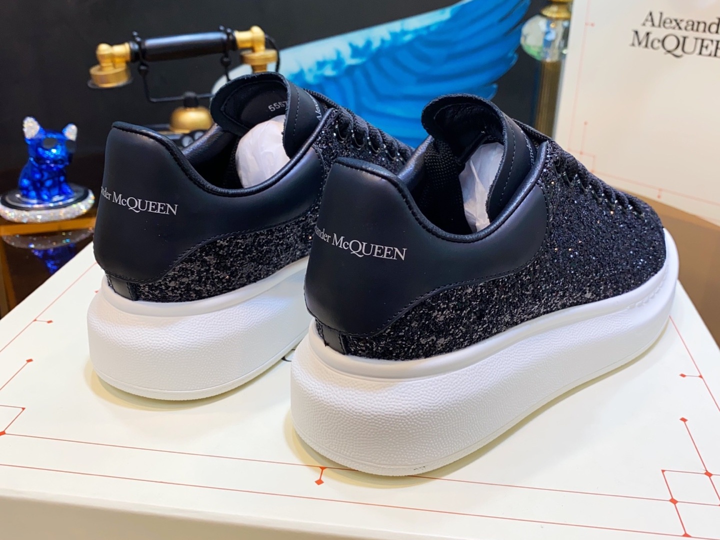 Alexander McQueen MQ Diamonds Shoes