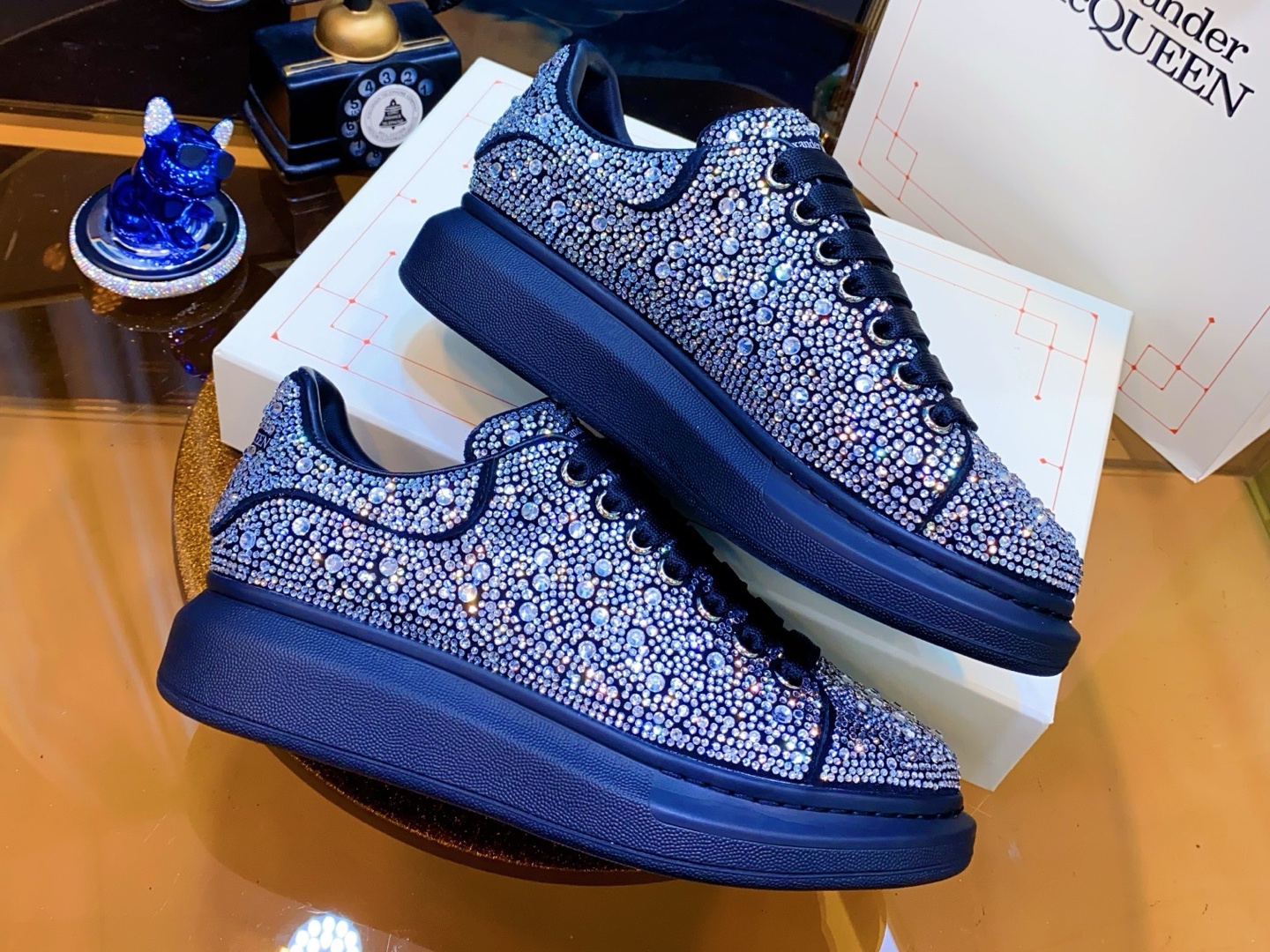 Alexander McQueen MQ Diamonds Shoes