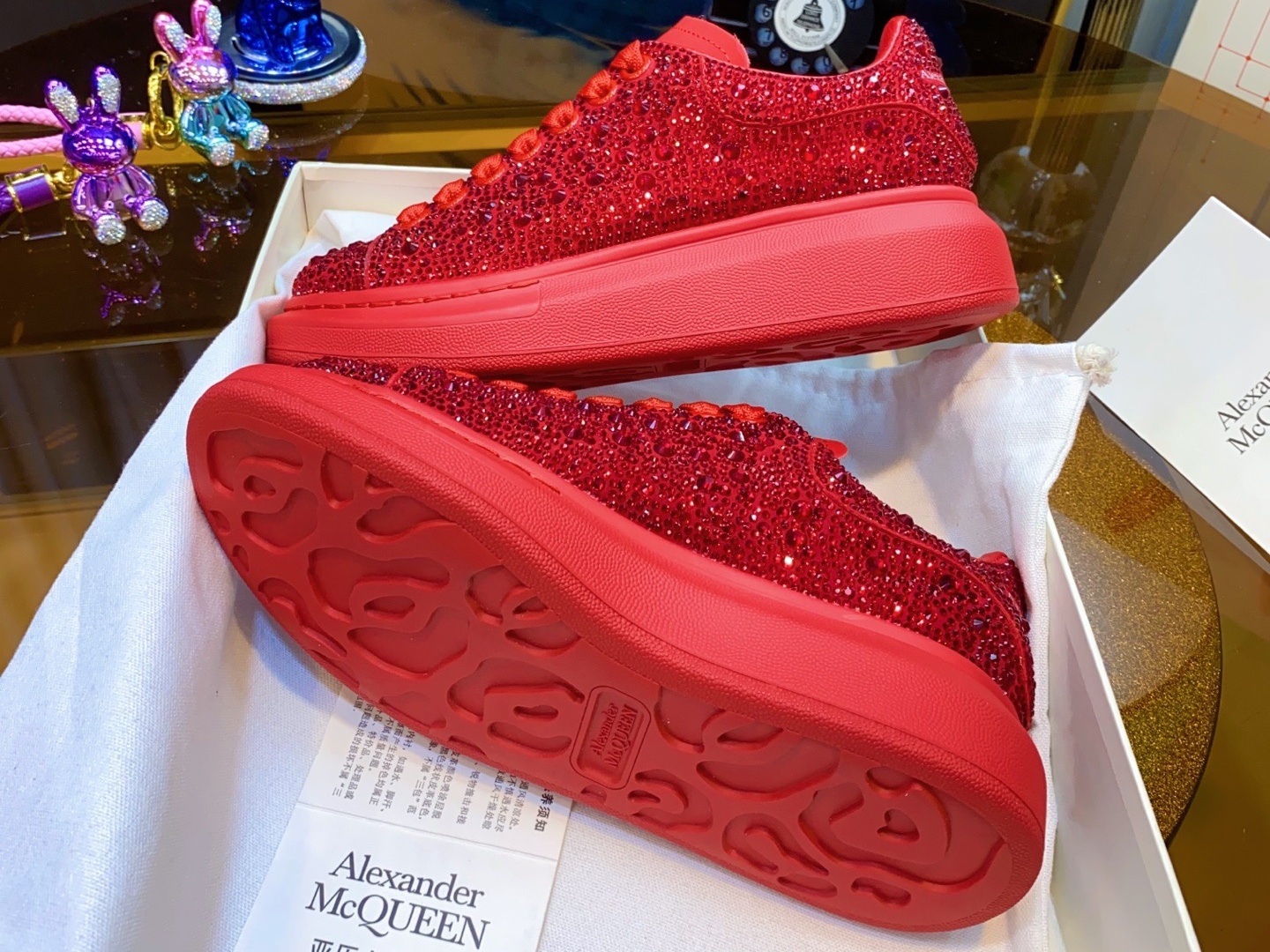 Alexander McQueen MQ Diamonds Shoes
