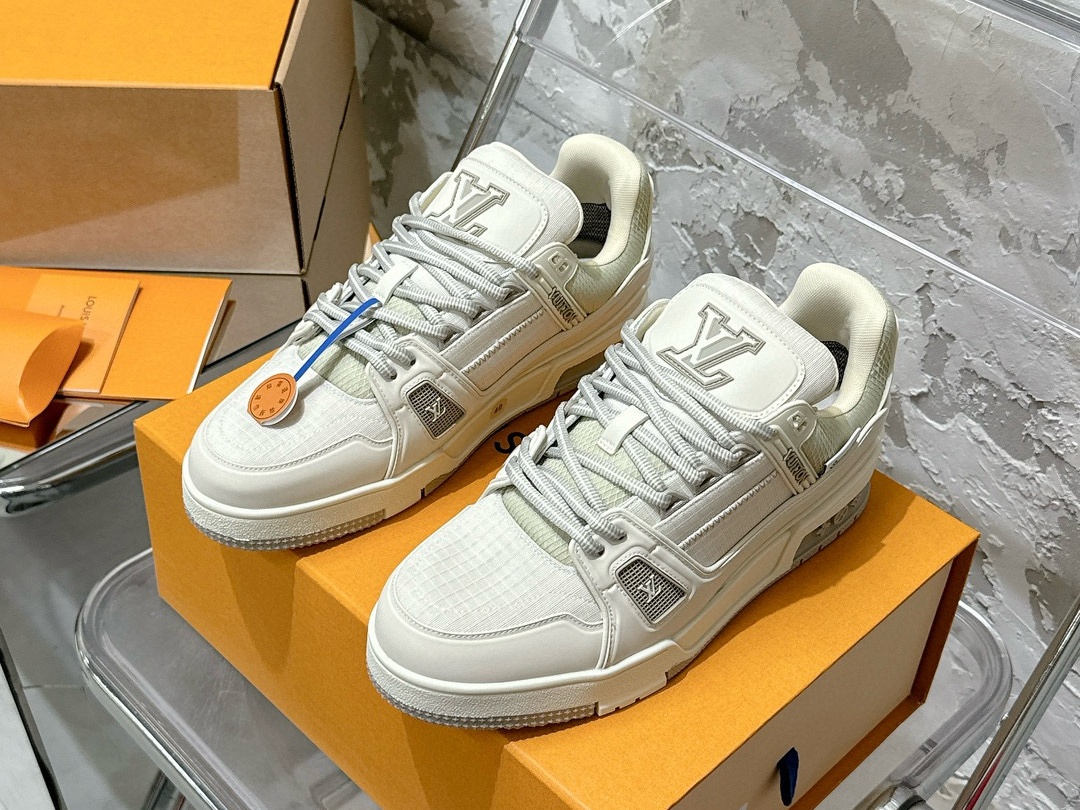LV Trainer shoes