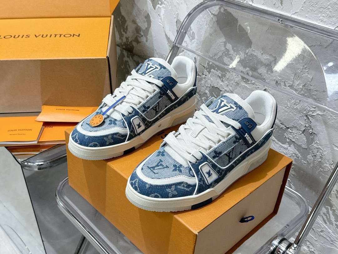 LV Trainer shoes