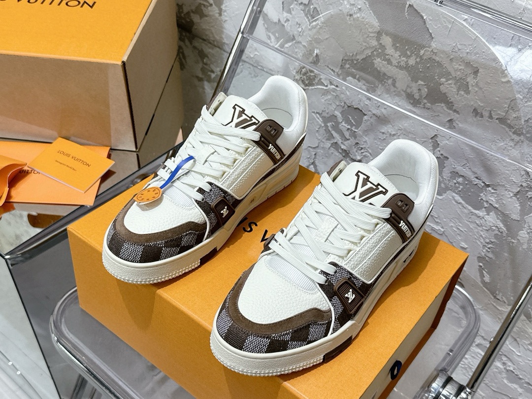 LV Trainer shoes