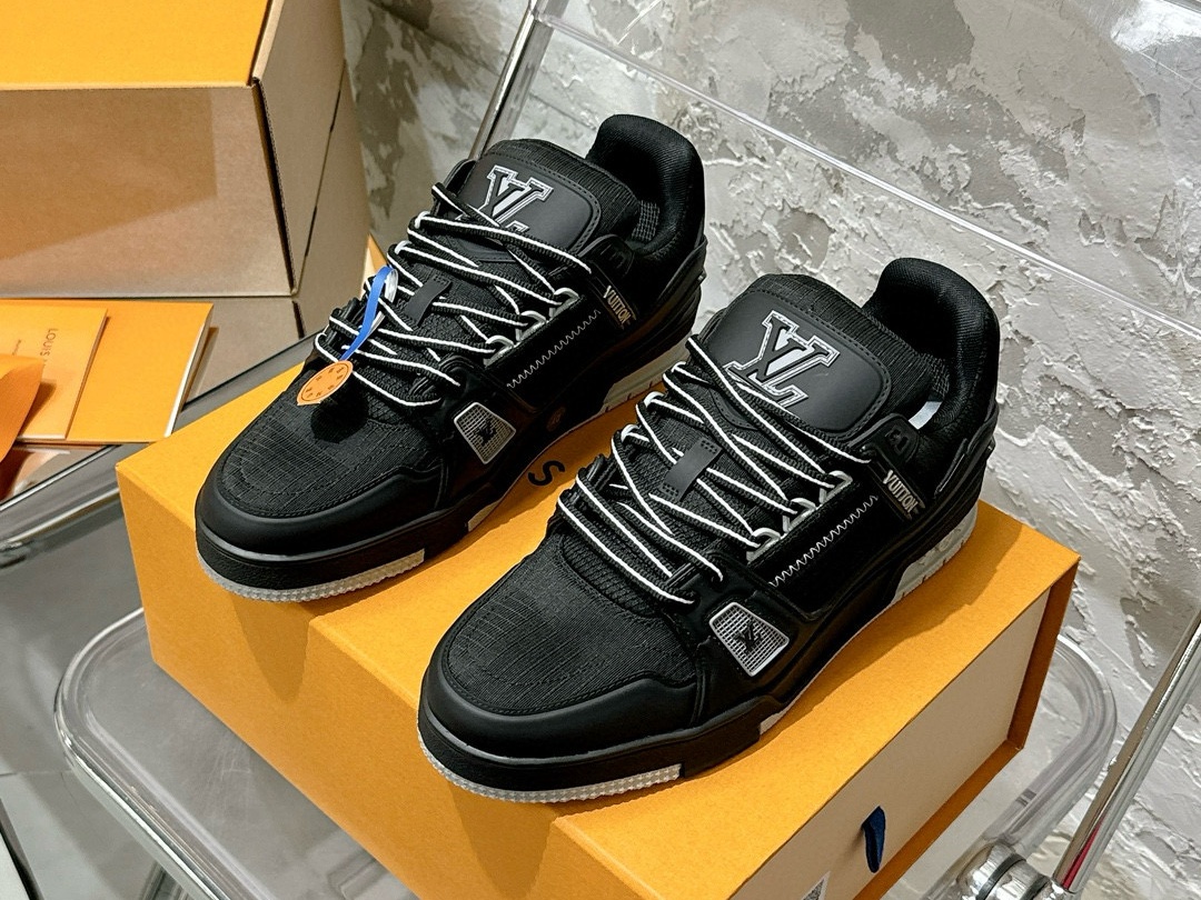 LV Trainer shoes