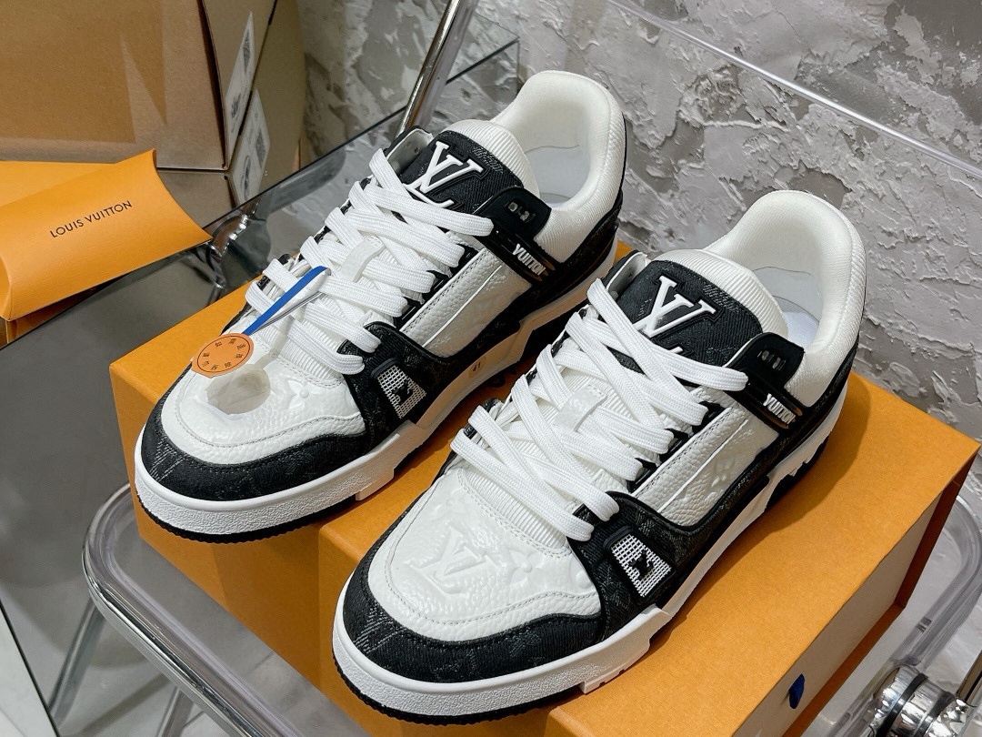LV Trainer shoes