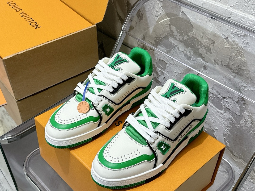 LV Trainer shoes