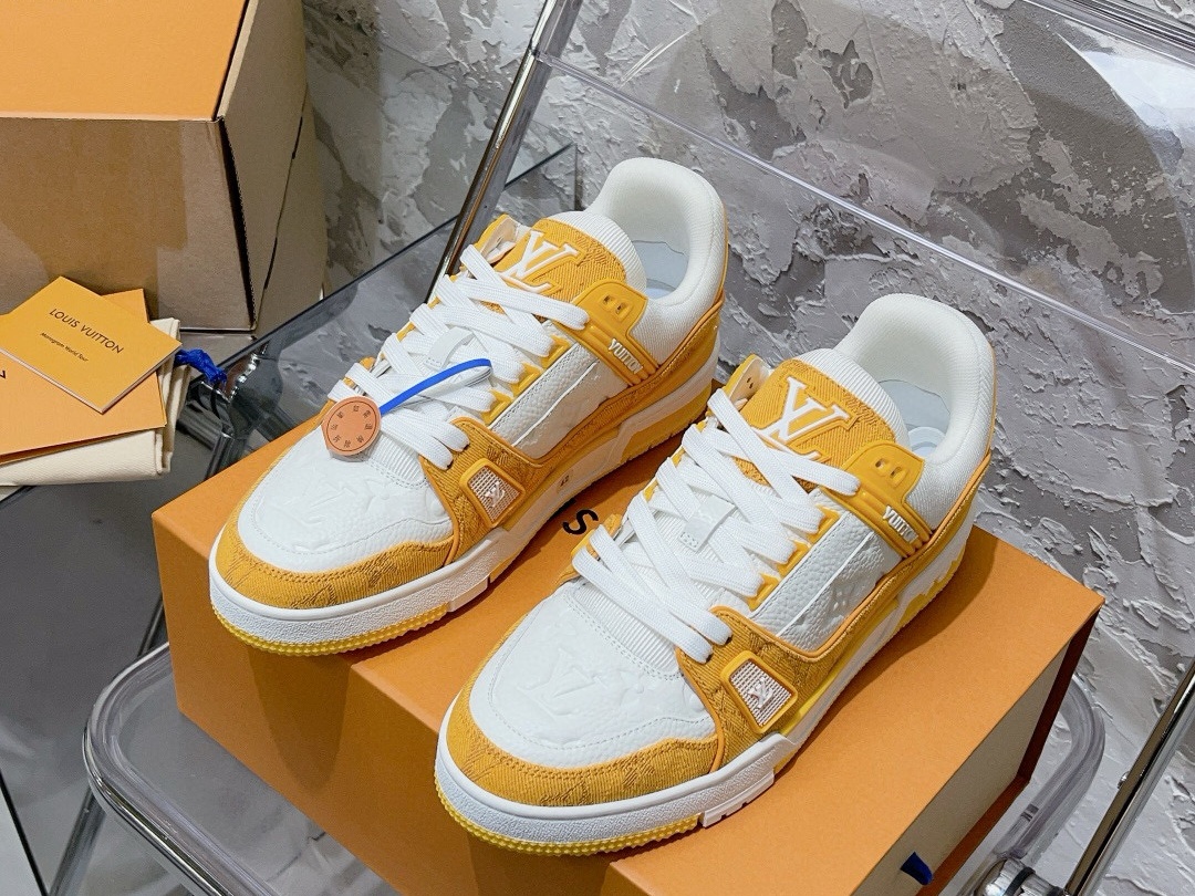 LV Trainer shoes