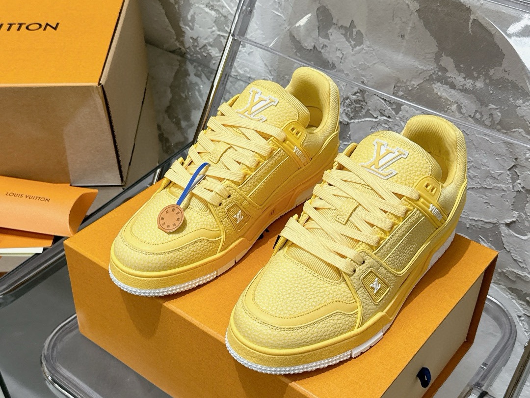 LV Trainer shoes