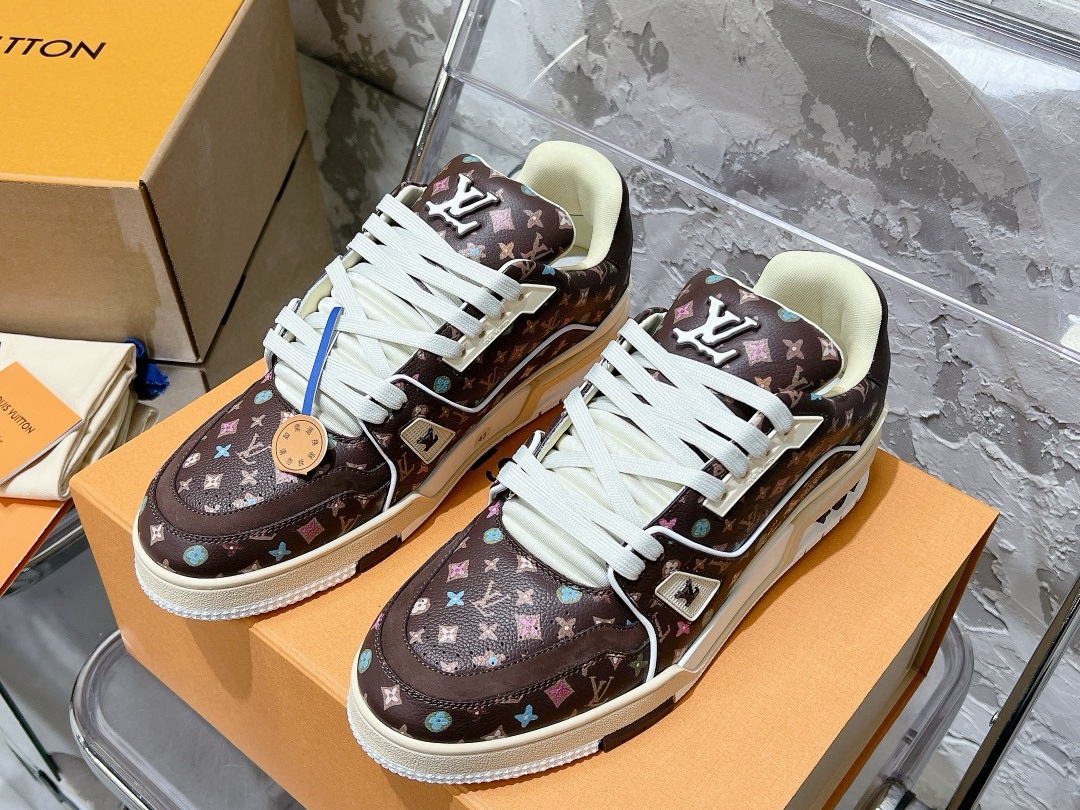 LV Trainer shoes