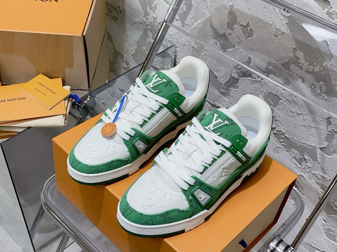 LV Trainer shoes