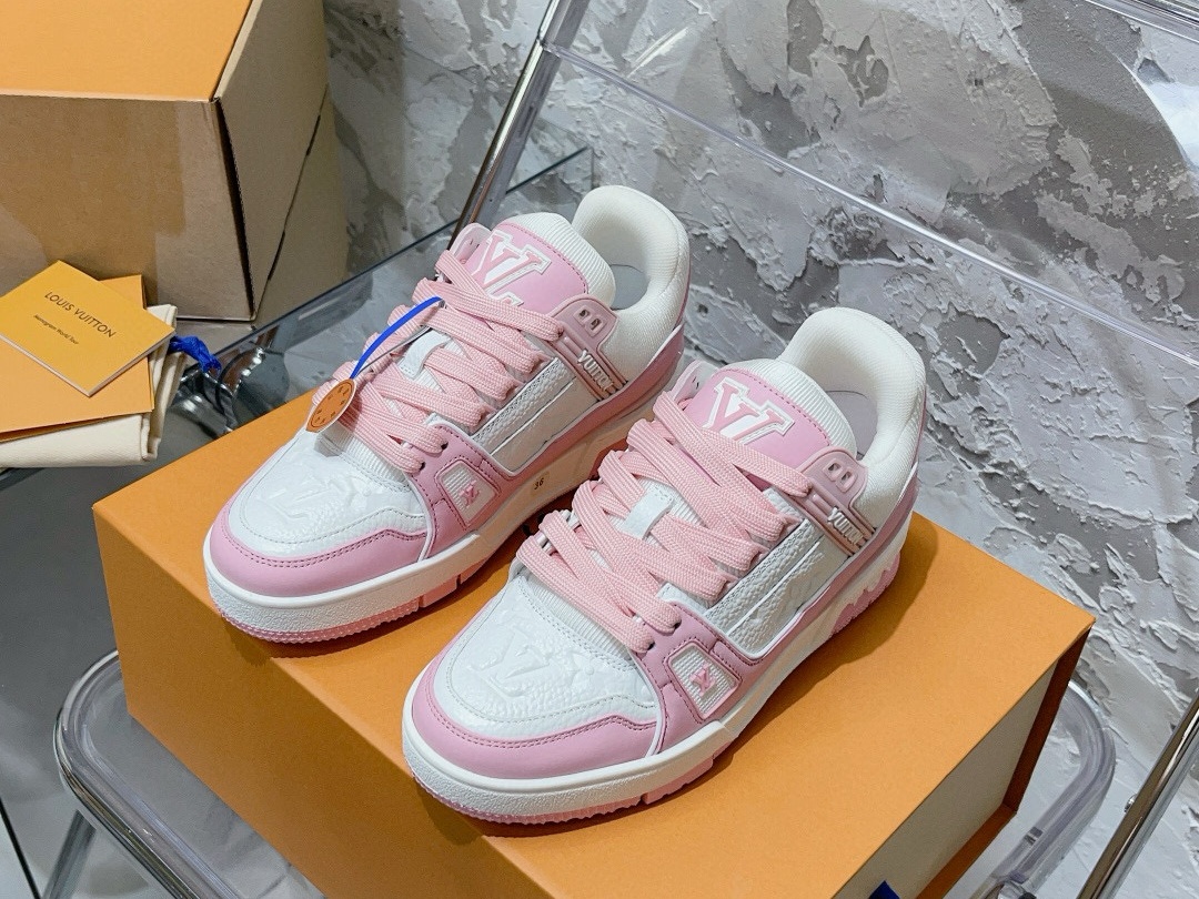 LV Trainer shoes