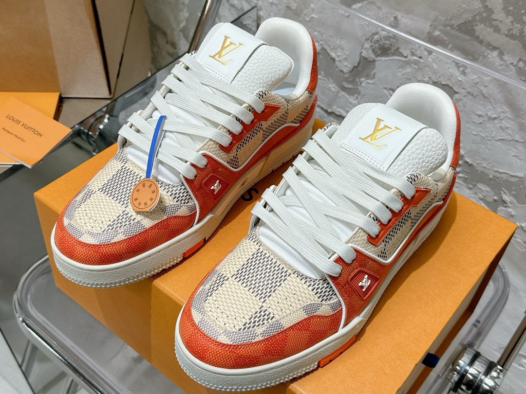 LV Trainer shoes