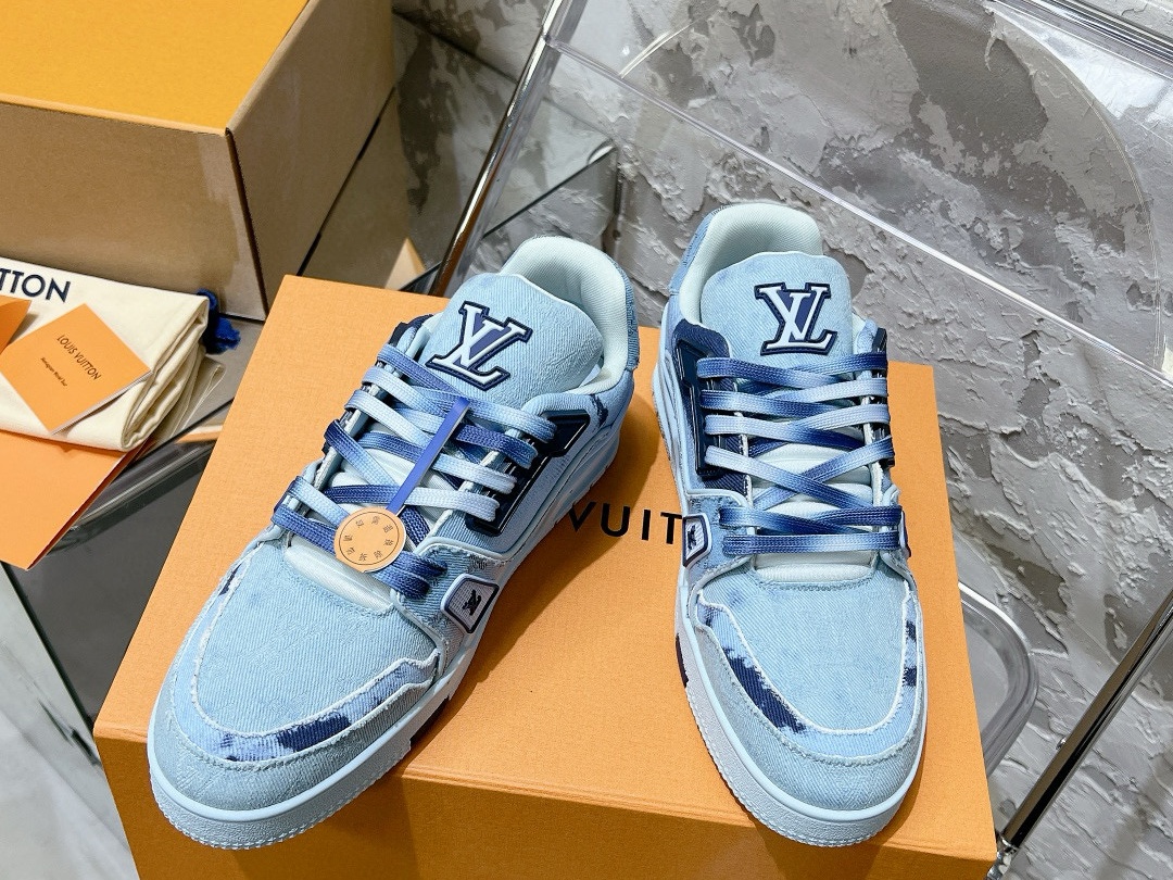 LV Trainer shoes