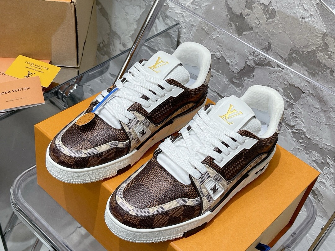 LV Trainer shoes
