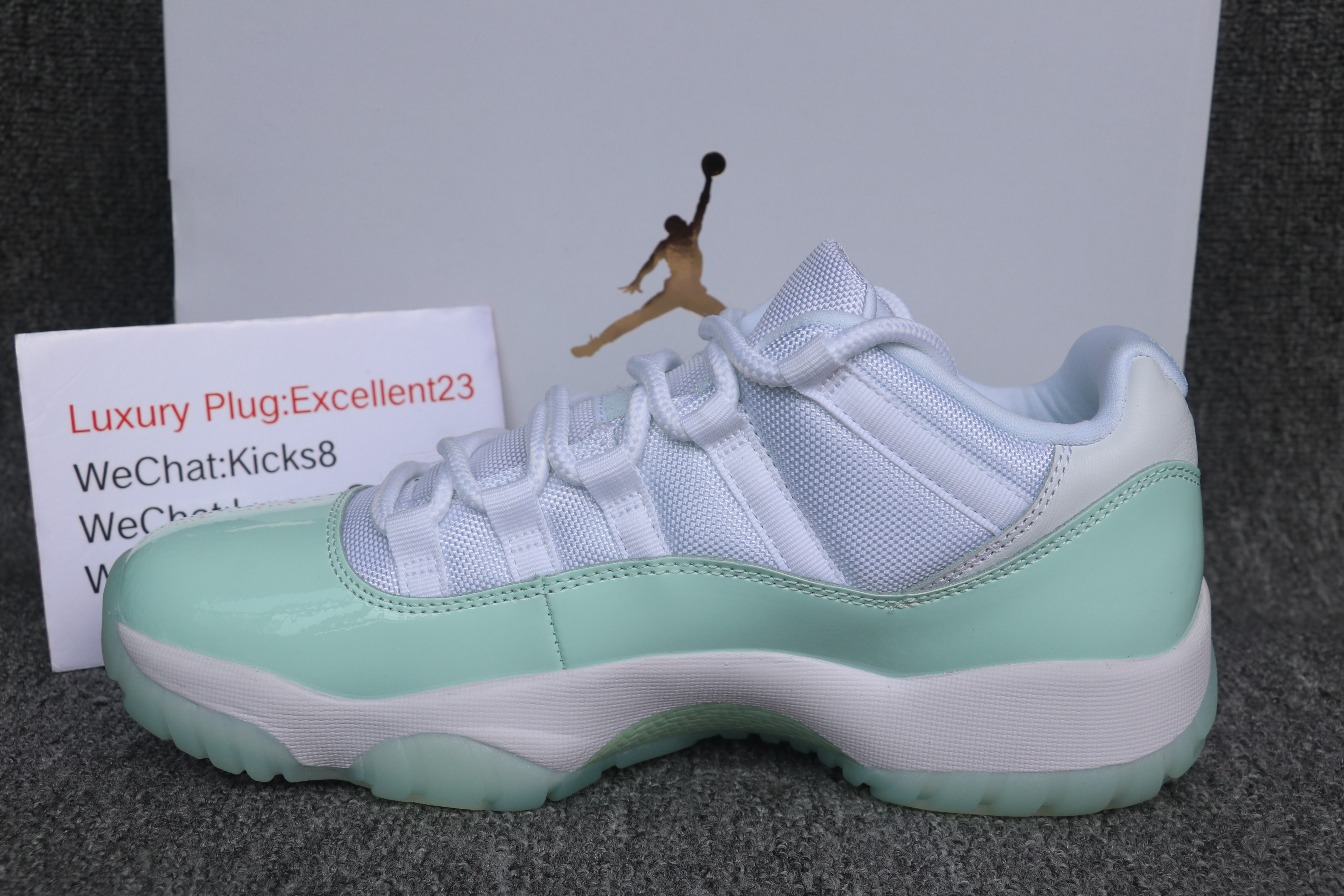 Nike Air Jordan 11 Low Peppermint Green