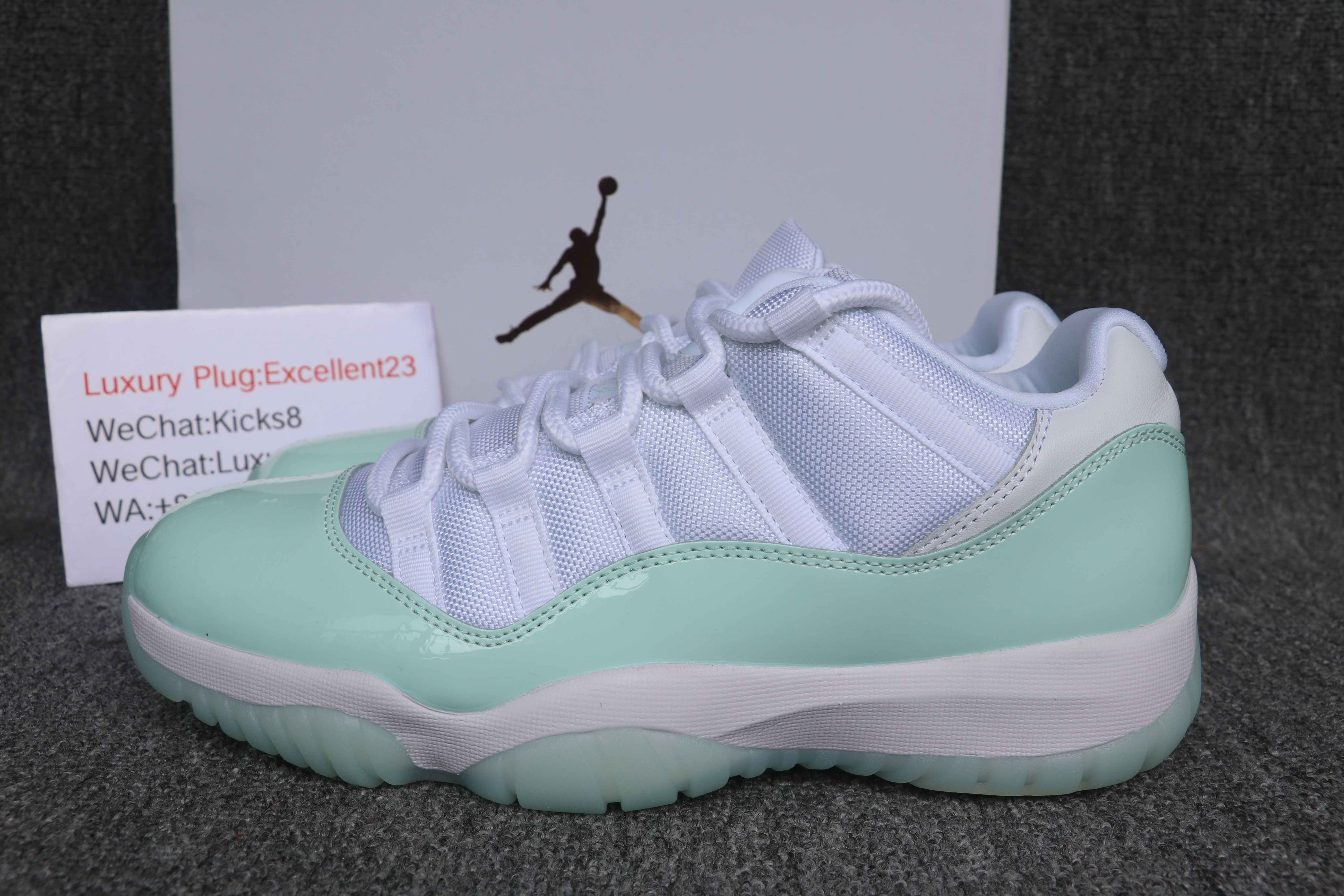 Nike Air Jordan 11 Low Peppermint Green