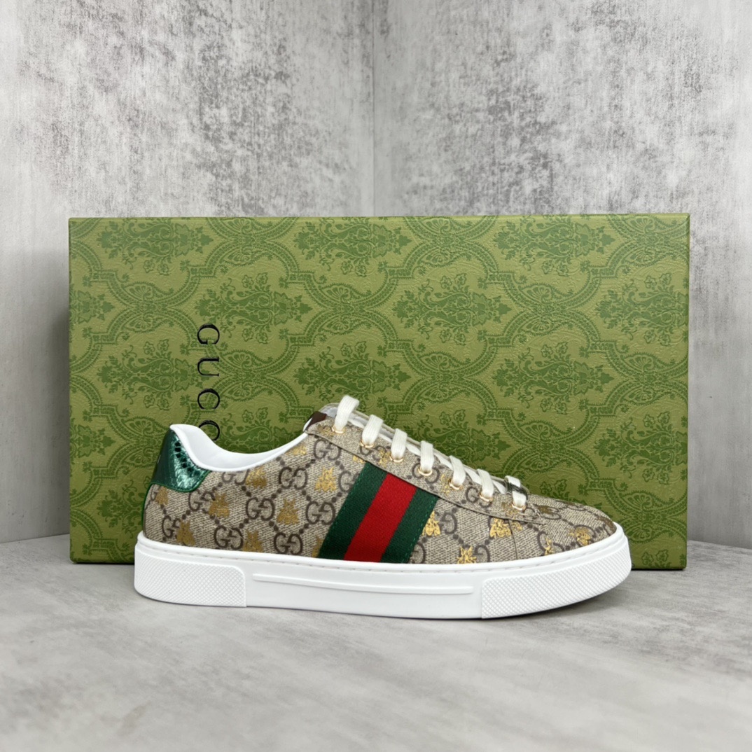 Gucci Ace Black Bear Casual Shoes