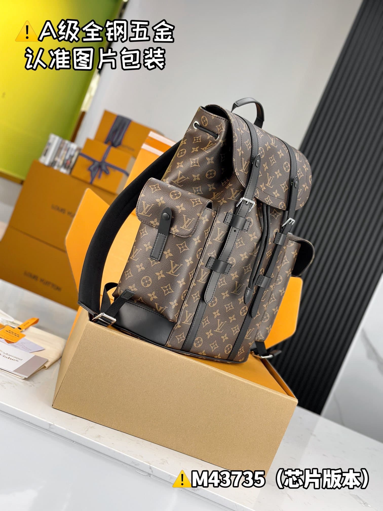 LV Backpack M43735(DM For Price）