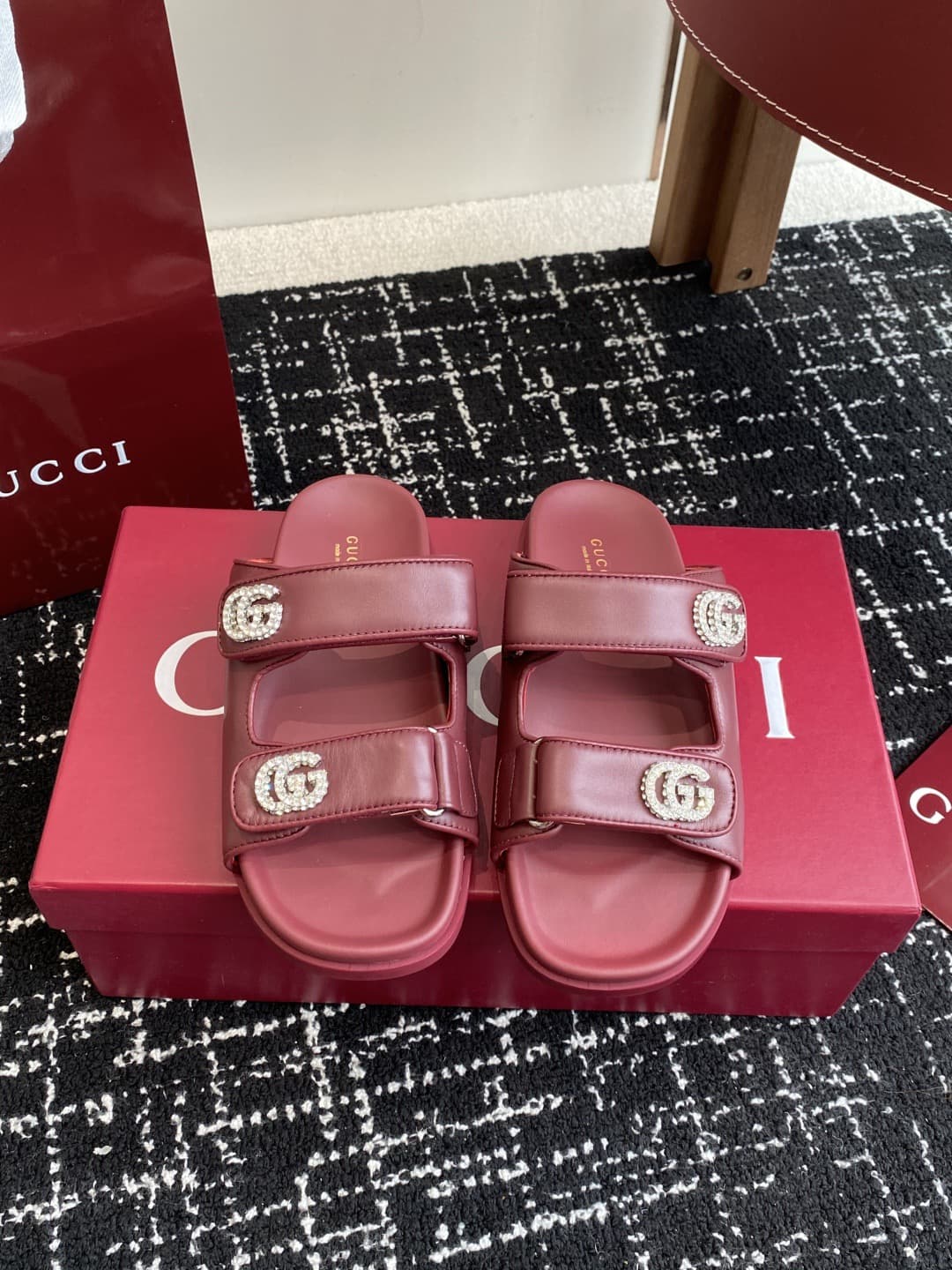 Gucci Slippers Heel High2.0cm