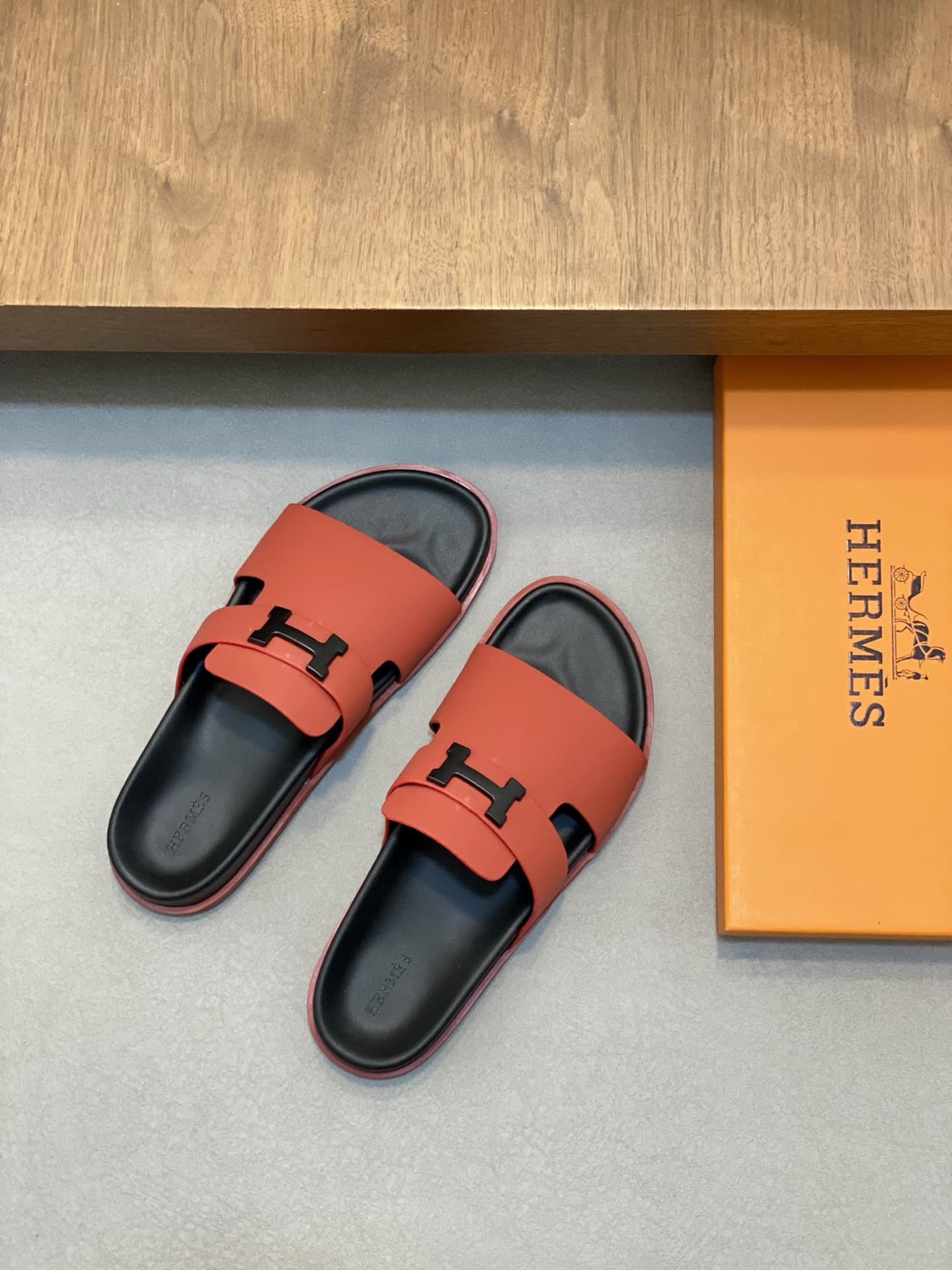 Hleather Couple Slippers