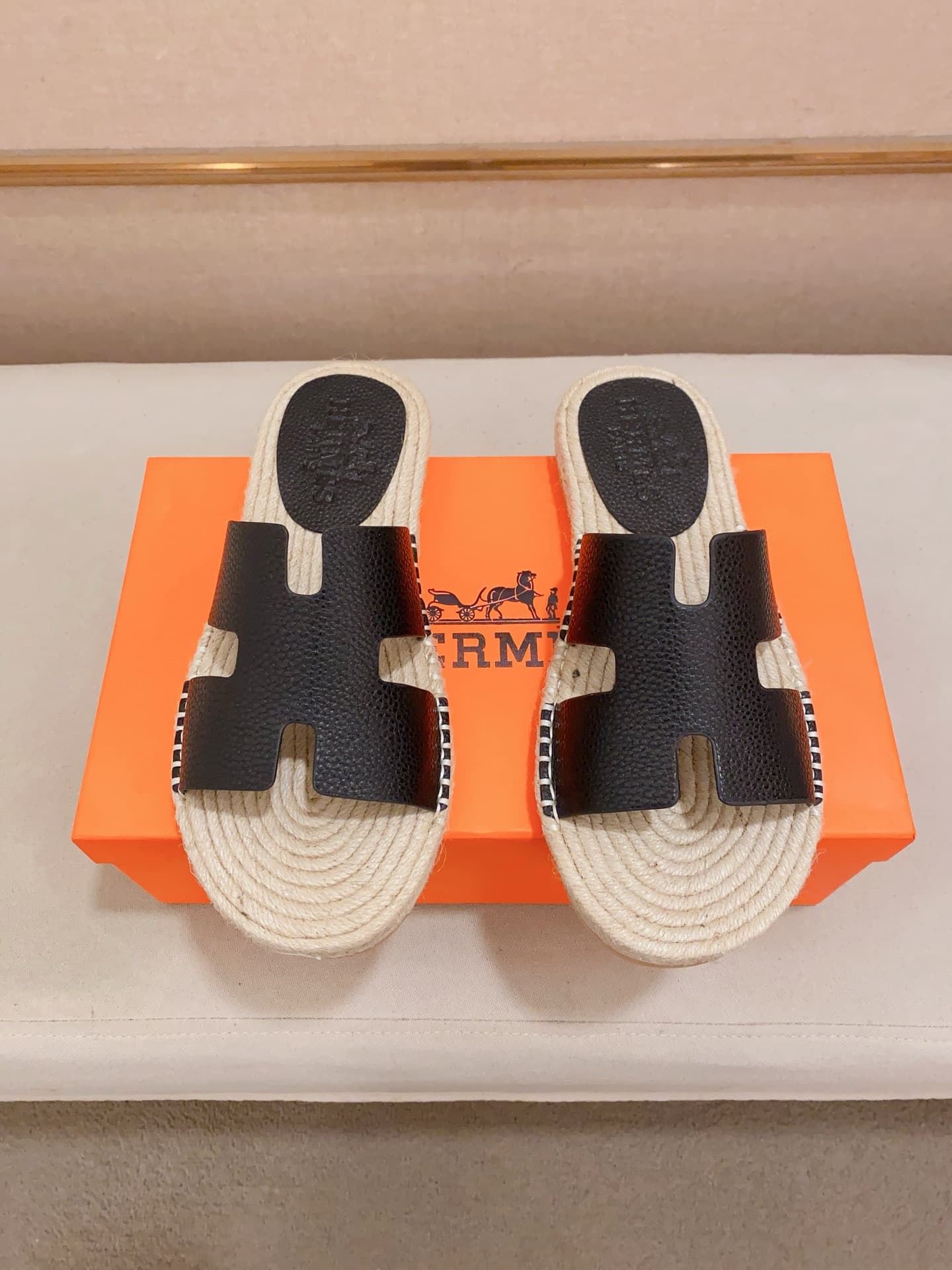 Hleather Man Slippers