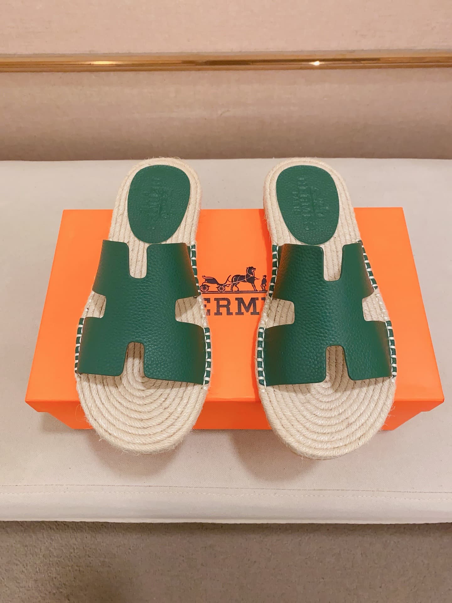 Hleather Man Slippers