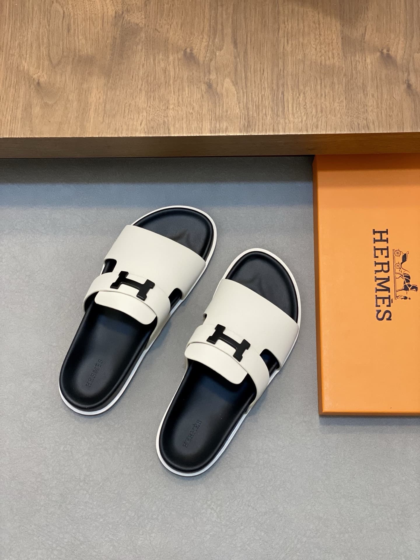 Hleather Couple Slippers