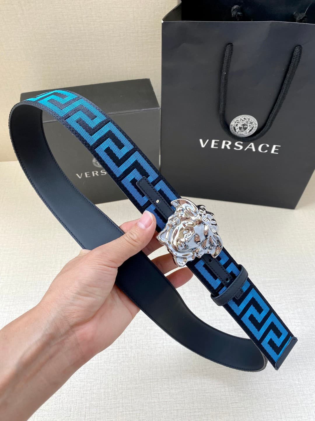 Versace Man 4.0cm Belt
