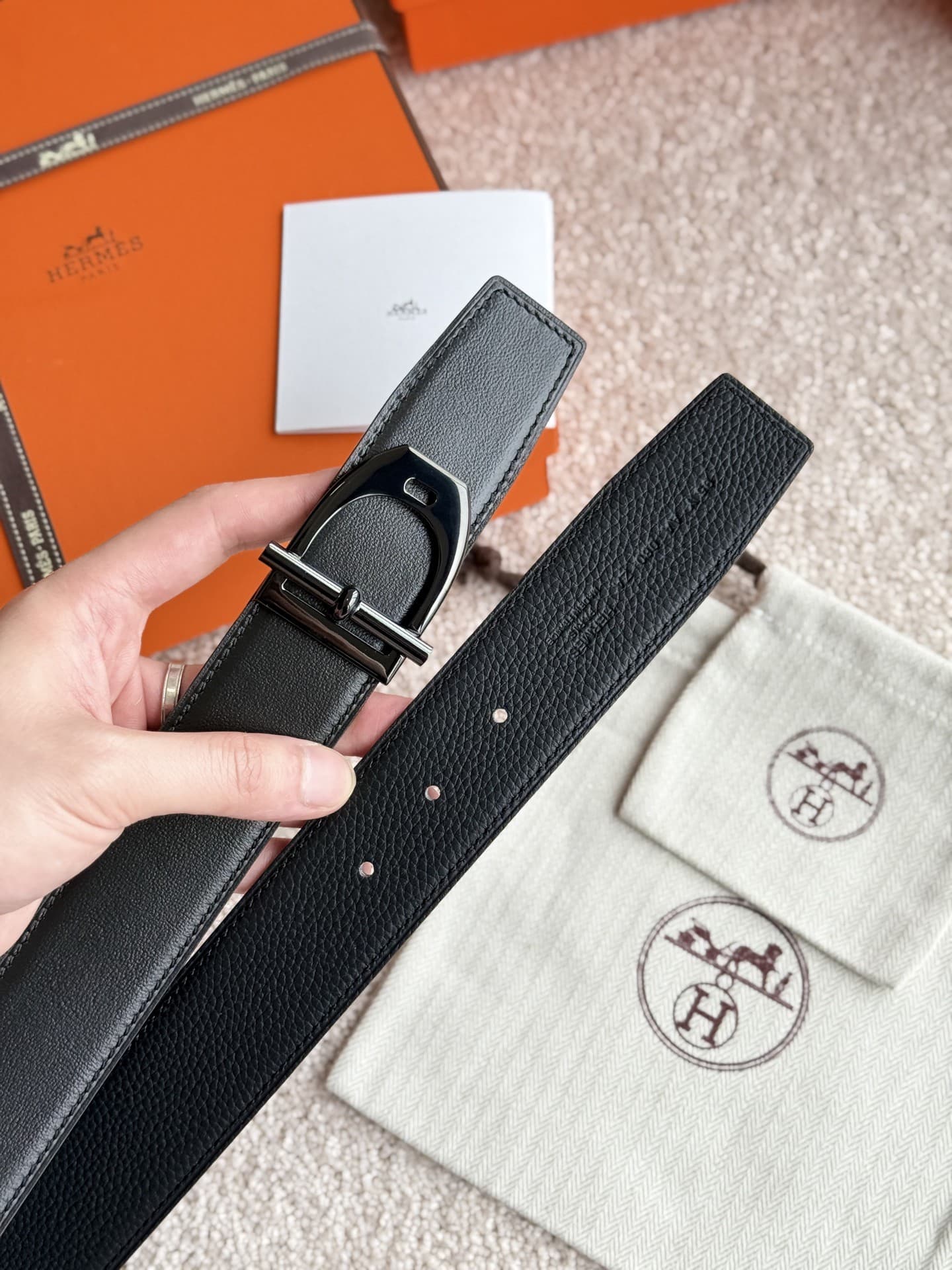 Hermes Man 3.8cm Belt