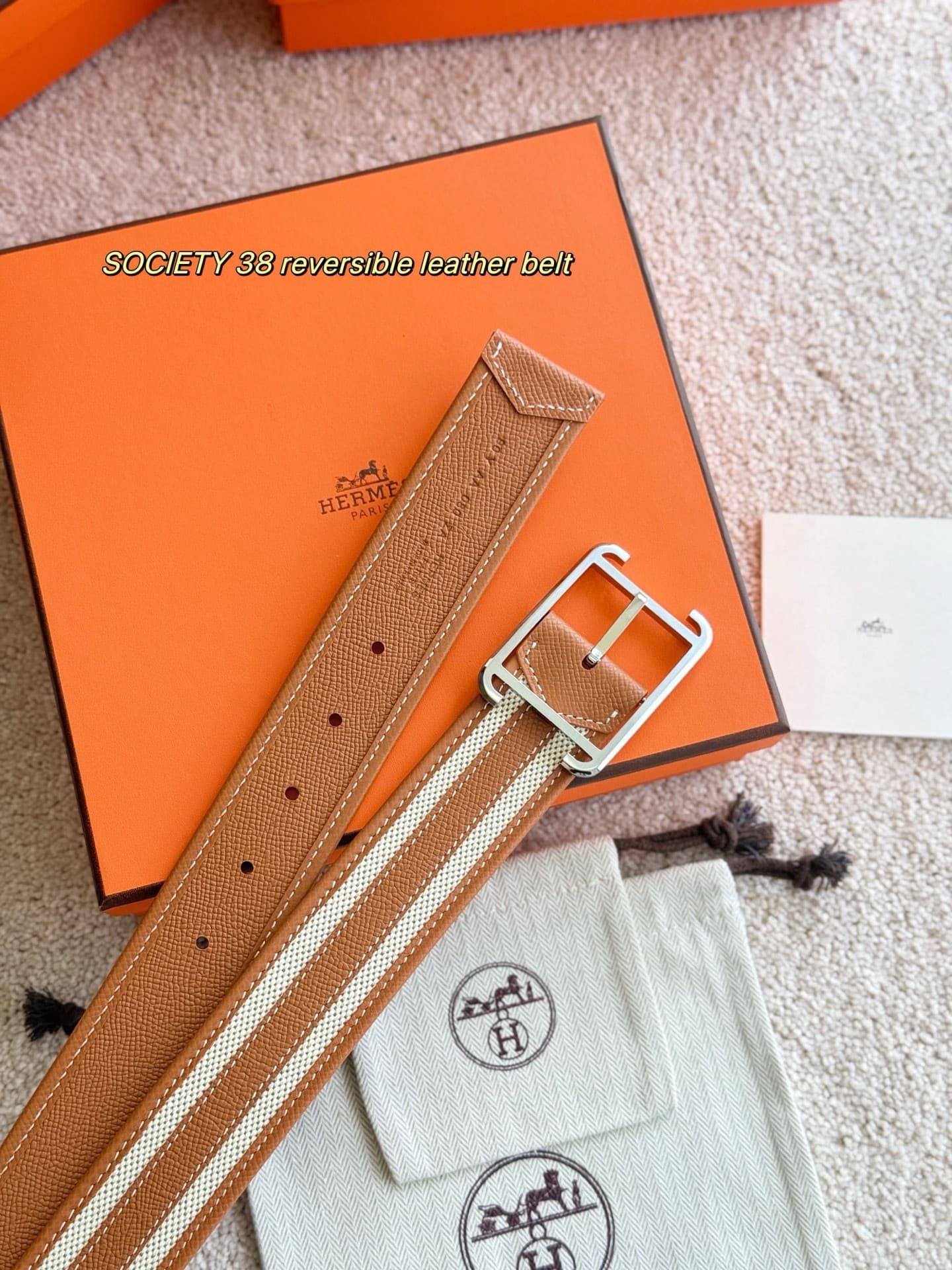 Hermes Man 3.8cm Belt