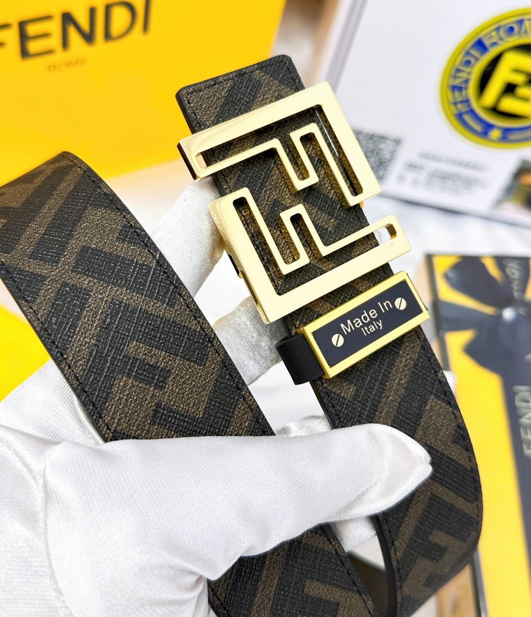 Fendi Man 3.8cm Belt