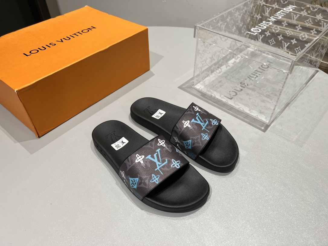 LV Couple Slipper
