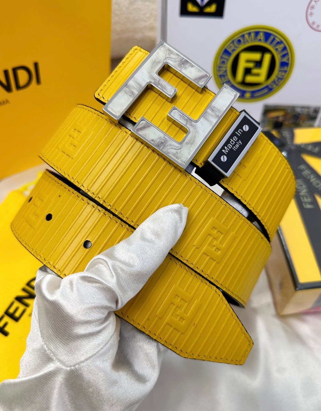 Fendi Man 3.8cm Belt