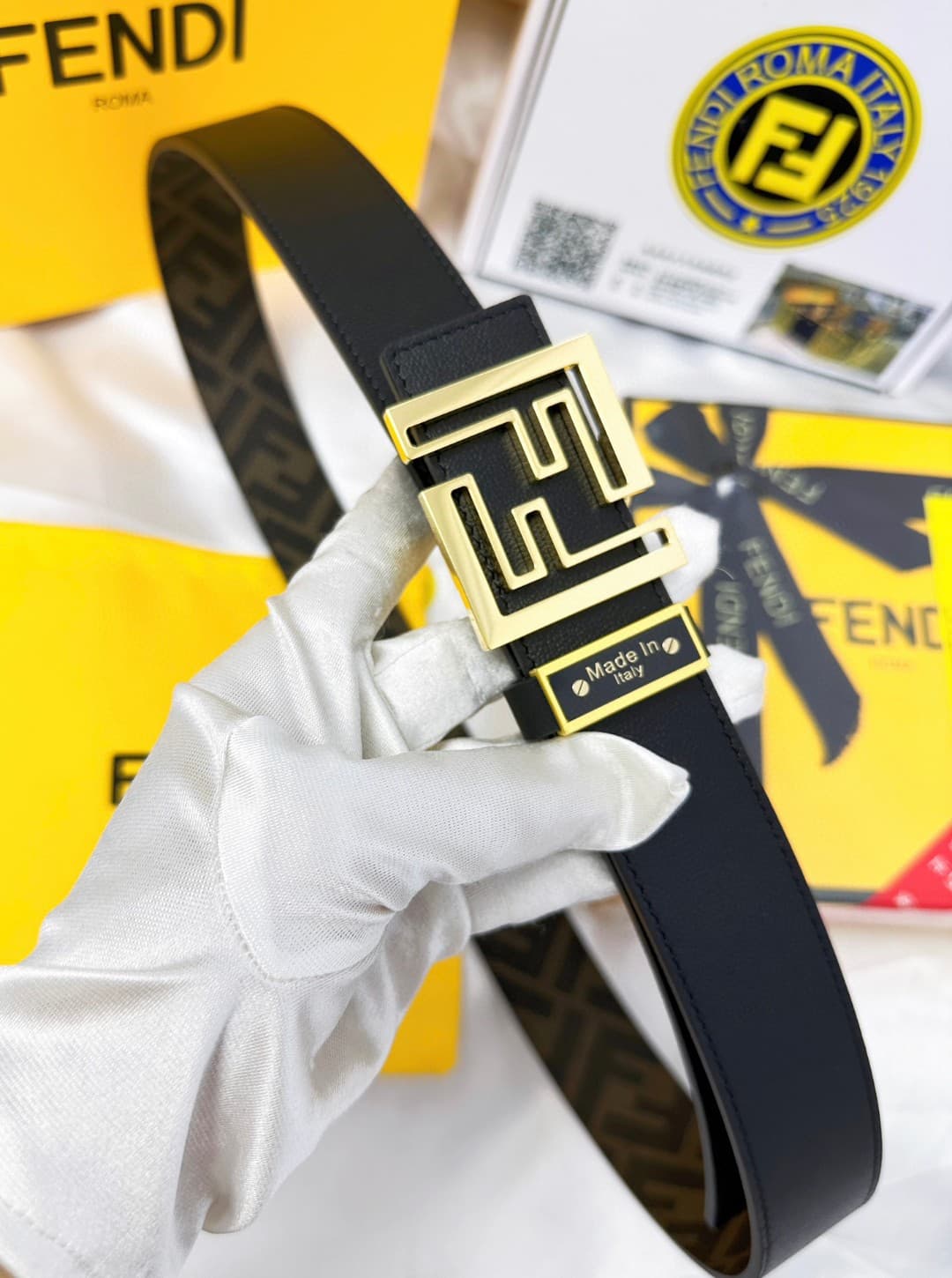 Fendi Man 3.8cm Belt
