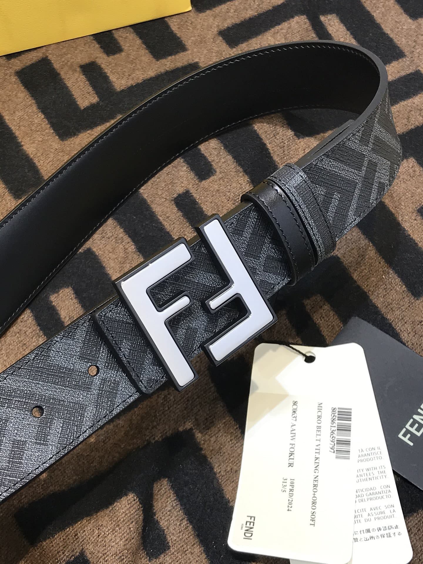 Fendi Man 3.8cm Belt