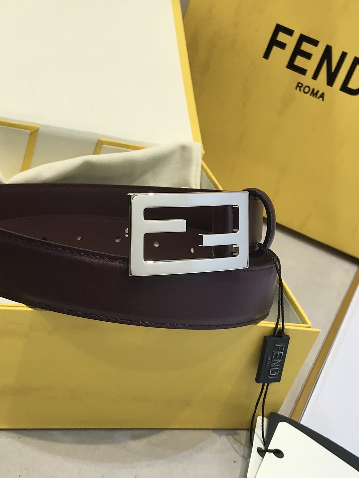 Fendi Man 3.0cm Belt