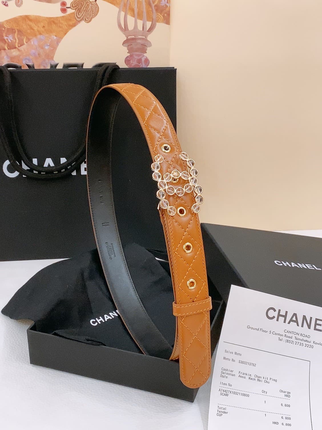 Chanel Woman 3.0cm Belt