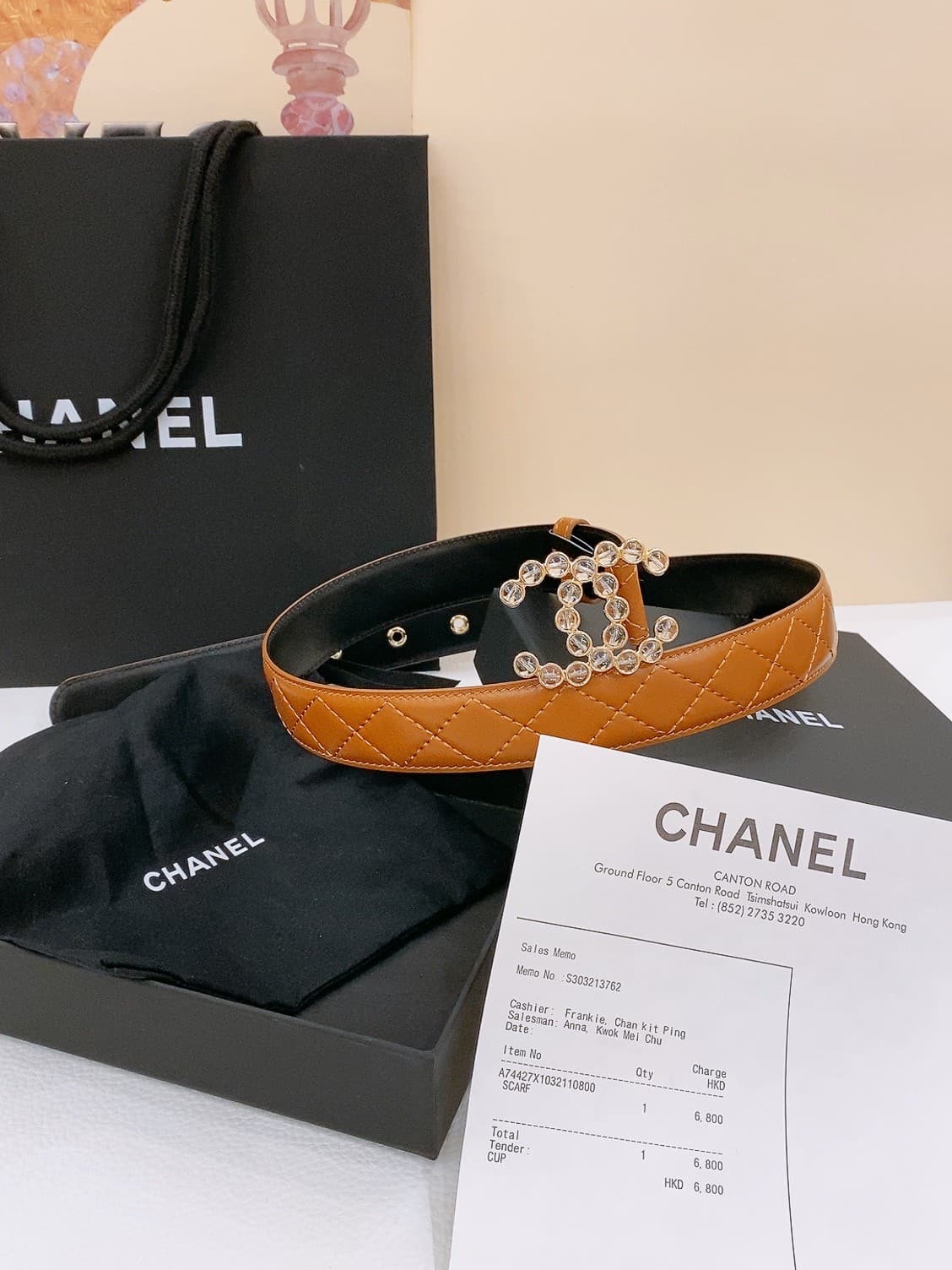 Chanel Woman 3.0cm Belt