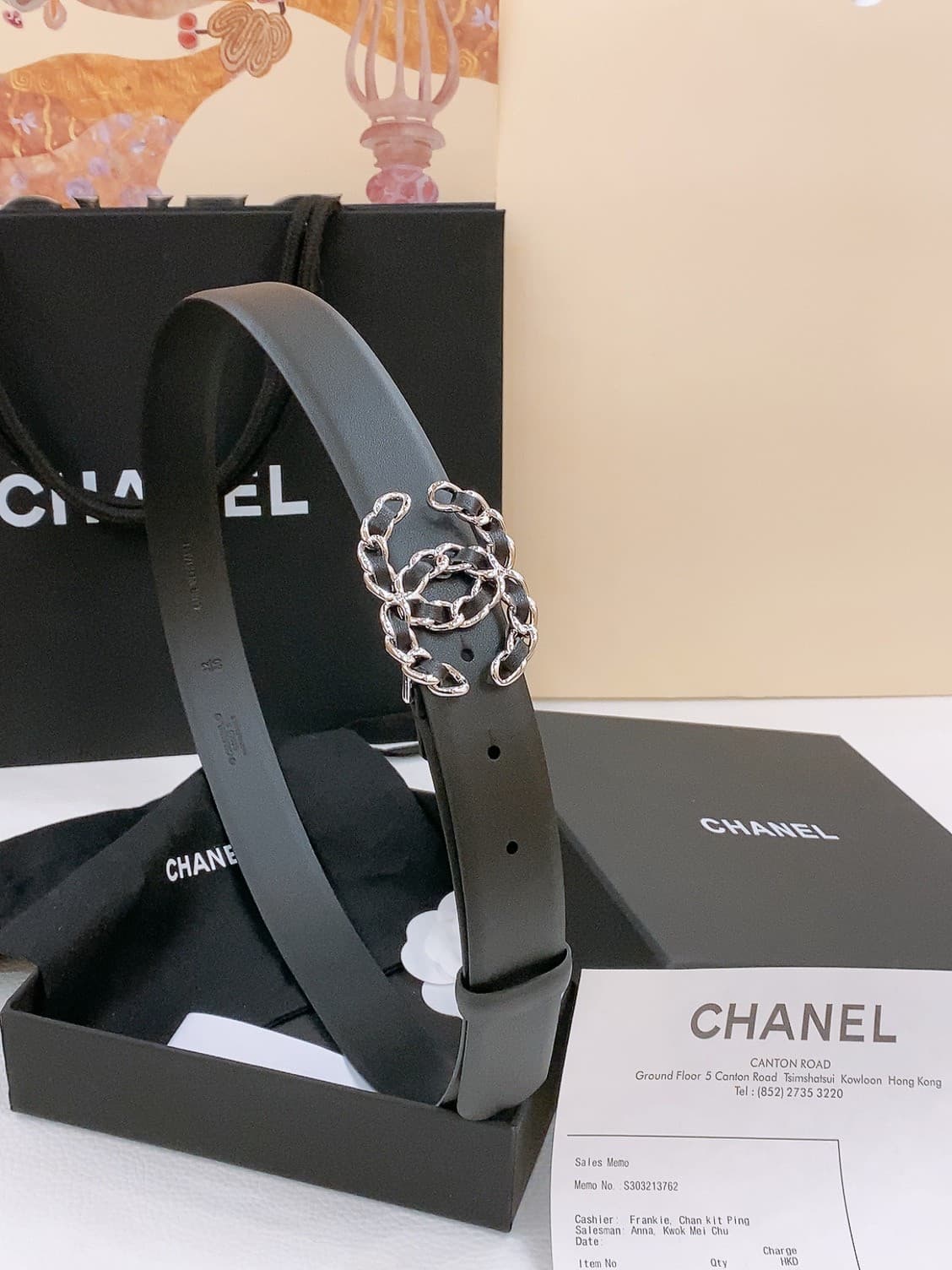Chanel Woman 3.0cm Belt