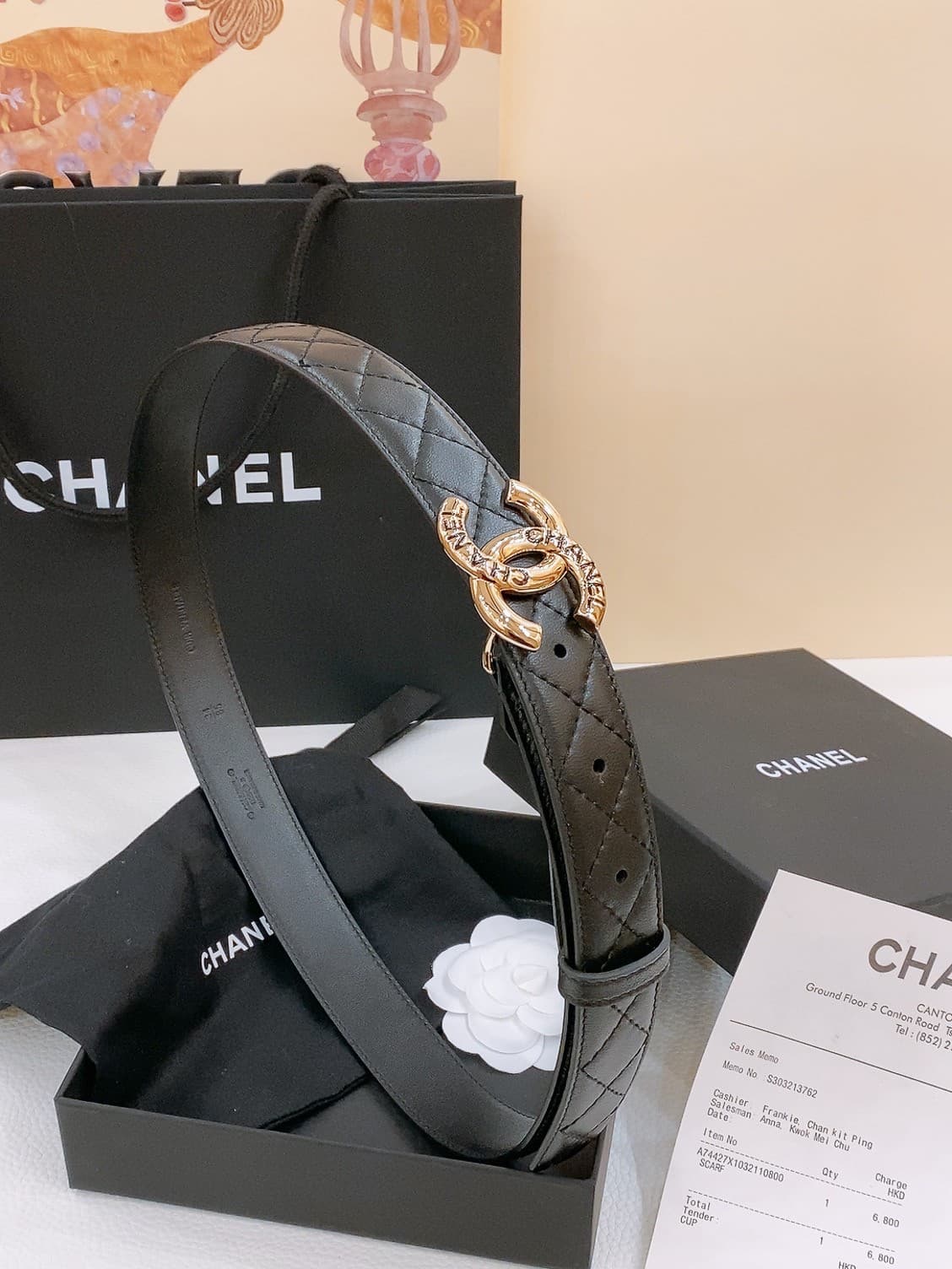Chanel Woman 3.0cm Belt